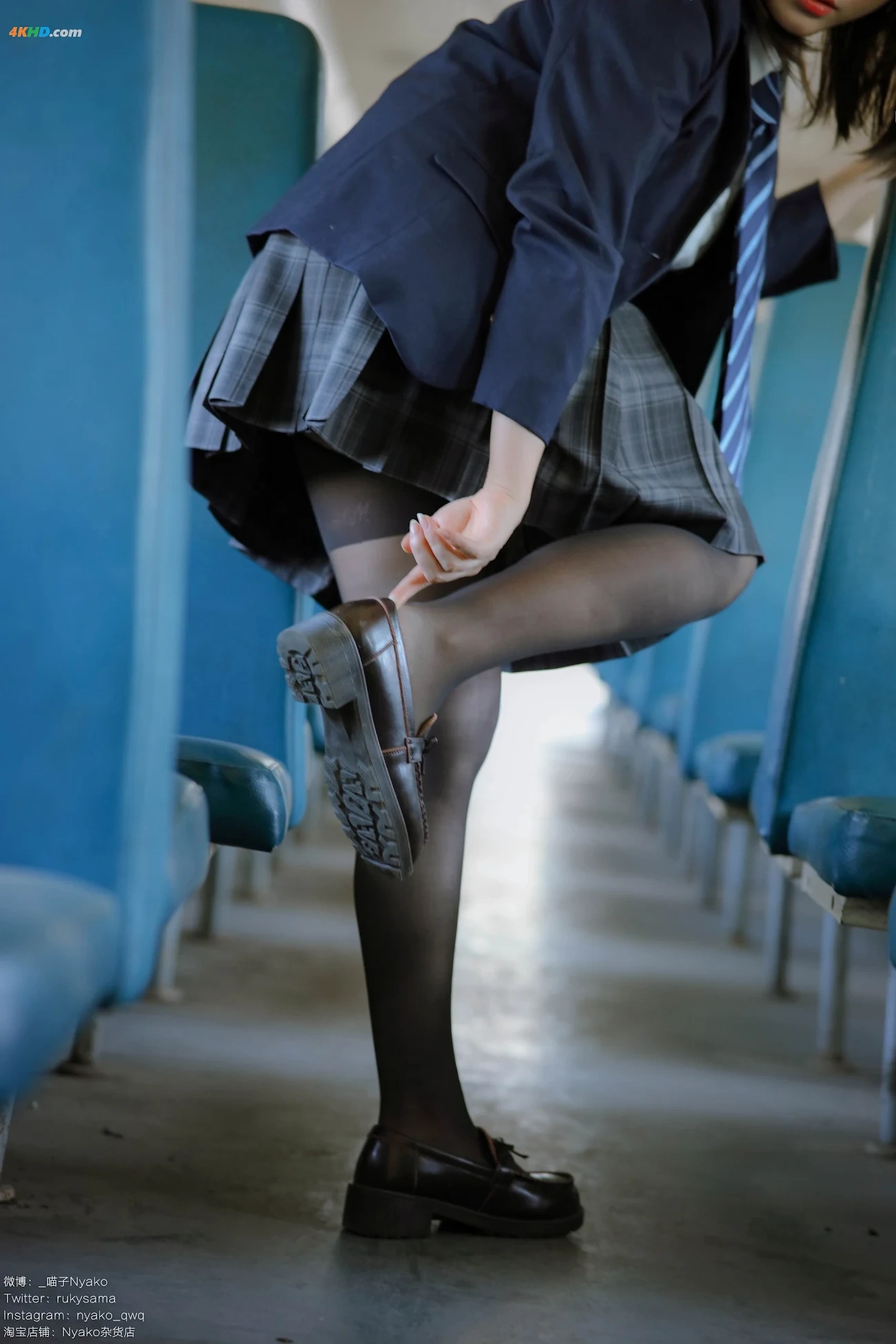 NyakoMiaoZi - LieChe JK(308MB)(80photos) — photo 28