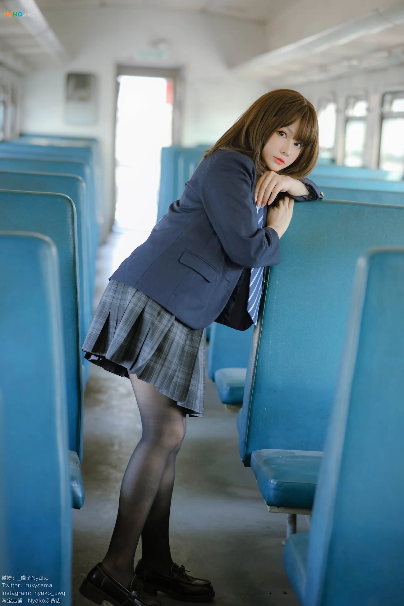 NyakoMiaoZi - LieChe JK(308MB)(80photos) — photo 29
