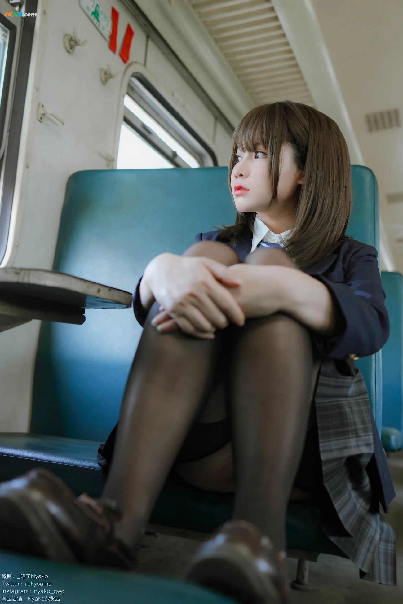 NyakoMiaoZi - LieChe JK(308MB)(80photos) — photo 35