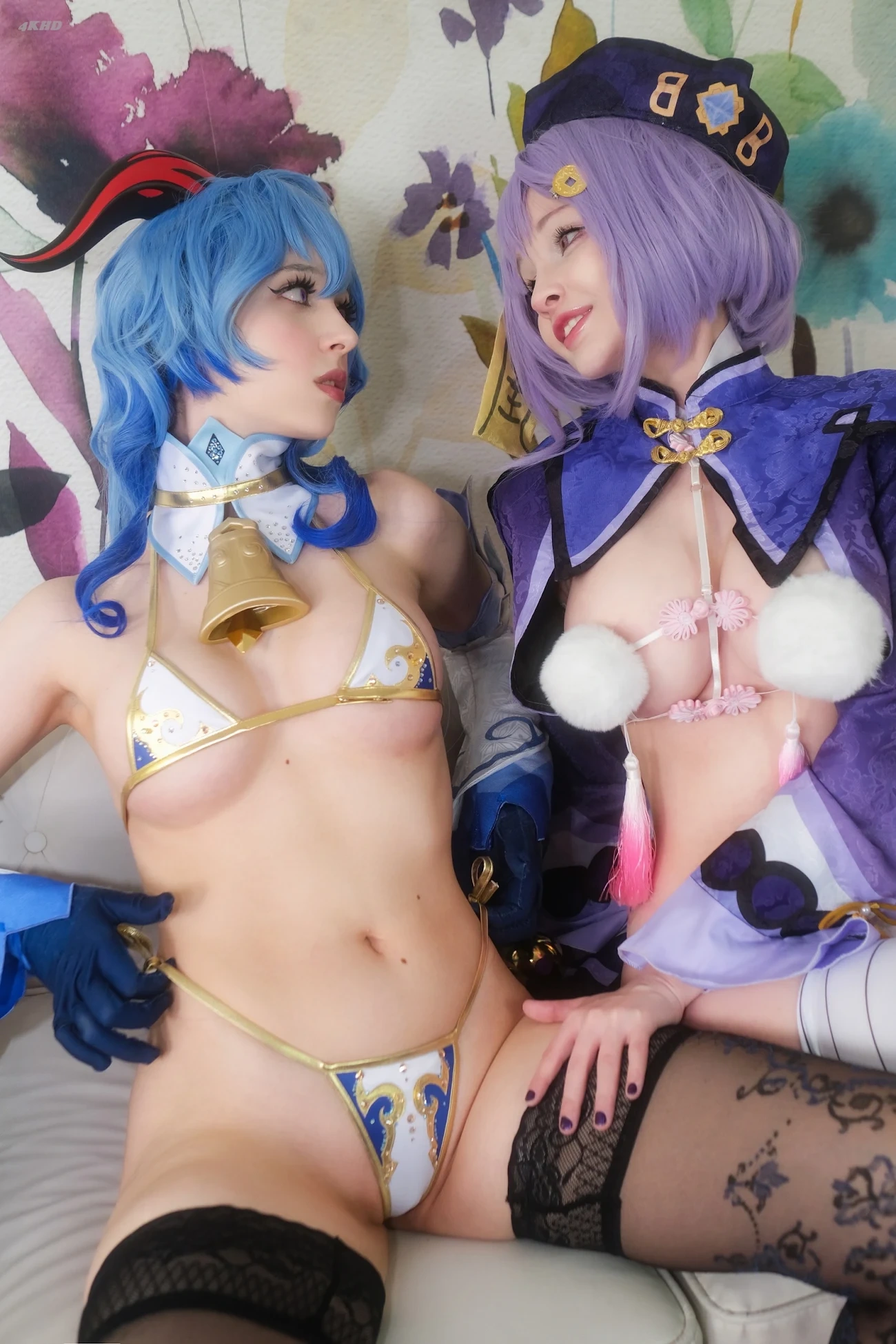 Hidori Rose & Gumiho - Ganyu x Qiqi(125MB)(40photos) — photo 9