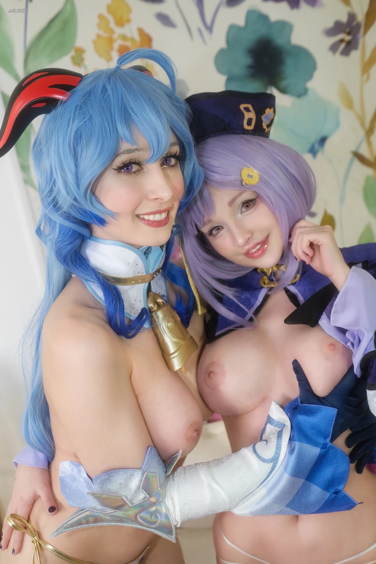 Hidori Rose & Gumiho - Ganyu x Qiqi(125MB)(40photos) — photo 17
