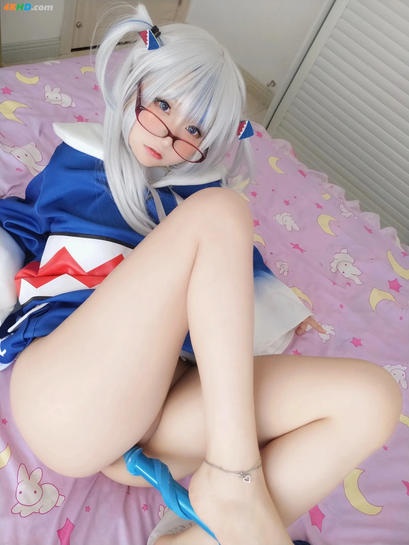 (IMAGESET) [YaoYaoQwQ] Gawr Gura cosplay(71P) — photo 9