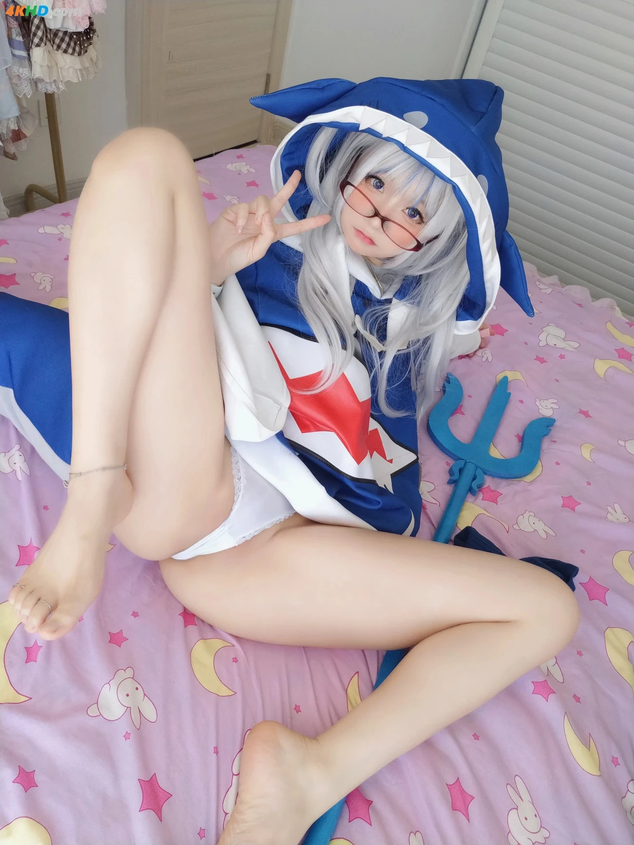(IMAGESET) [YaoYaoQwQ] Gawr Gura cosplay(71P) — photo 14