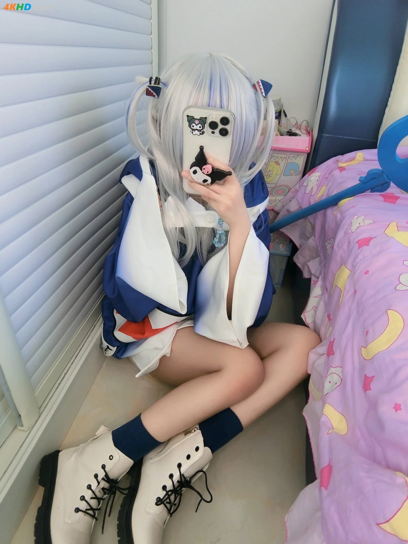 (IMAGESET) [YaoYaoQwQ] Gawr Gura cosplay(71P) — photo 54