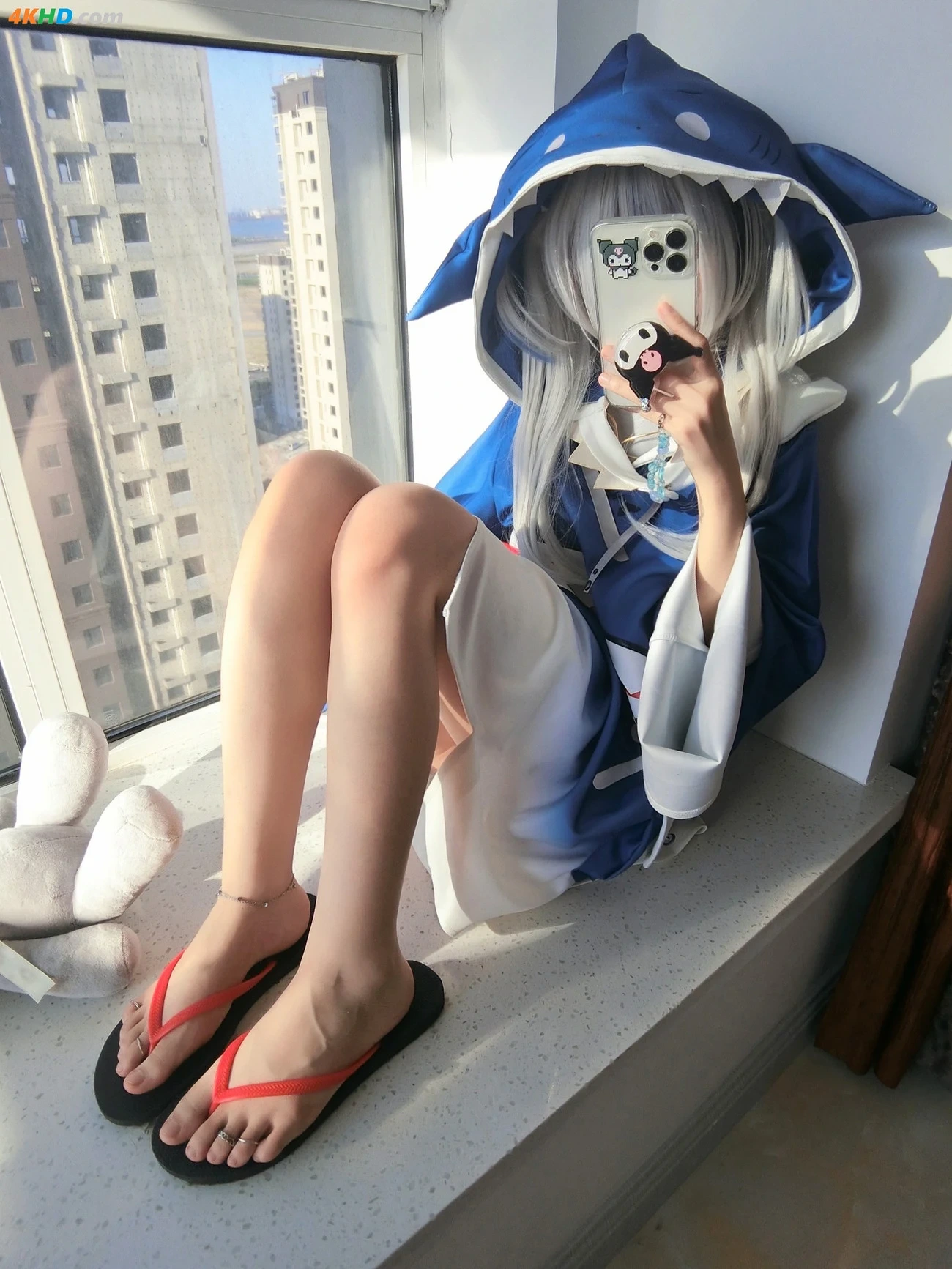 (IMAGESET) [YaoYaoQwQ] Gawr Gura cosplay(71P) — photo 57