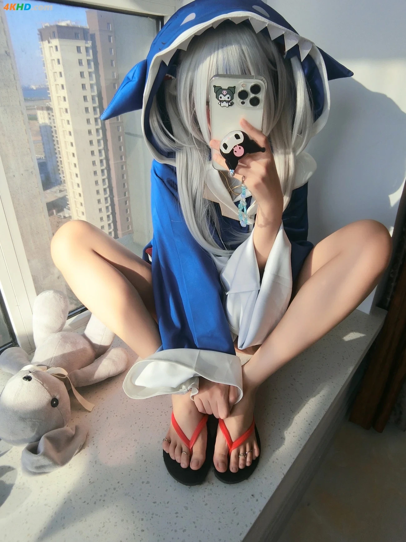 (IMAGESET) [YaoYaoQwQ] Gawr Gura cosplay(71P) — photo 60