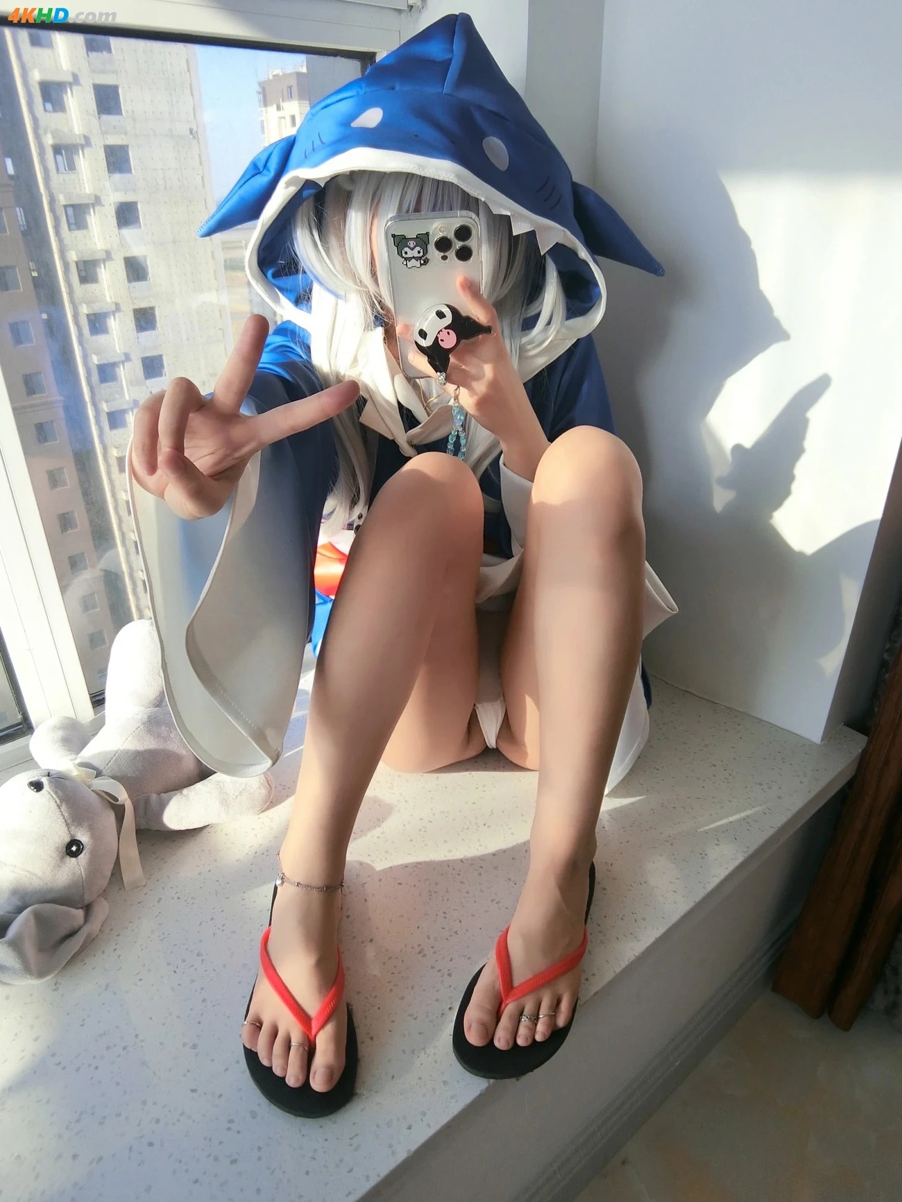 (IMAGESET) [YaoYaoQwQ] Gawr Gura cosplay(71P) — photo 61