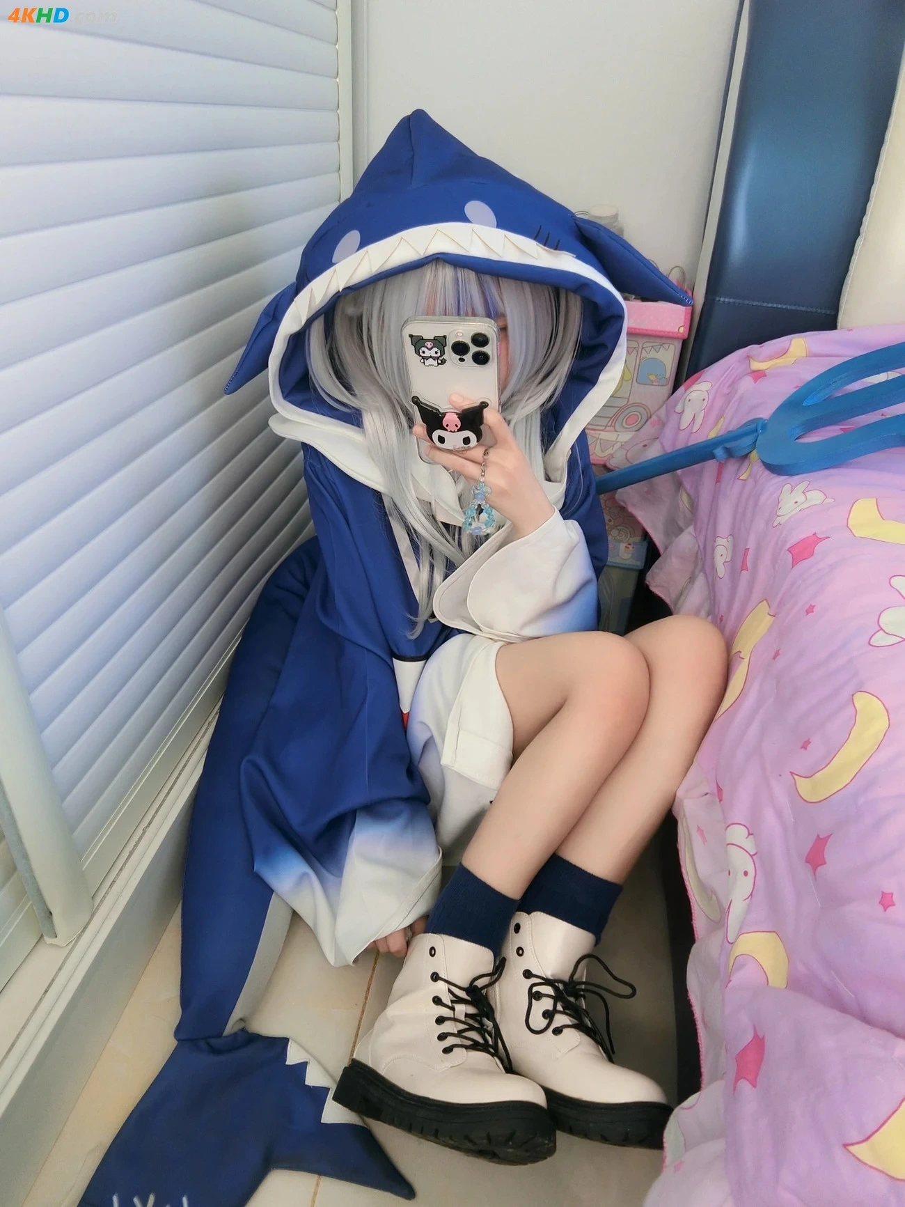 (IMAGESET) [YaoYaoQwQ] Gawr Gura cosplay(71P) — photo 64
