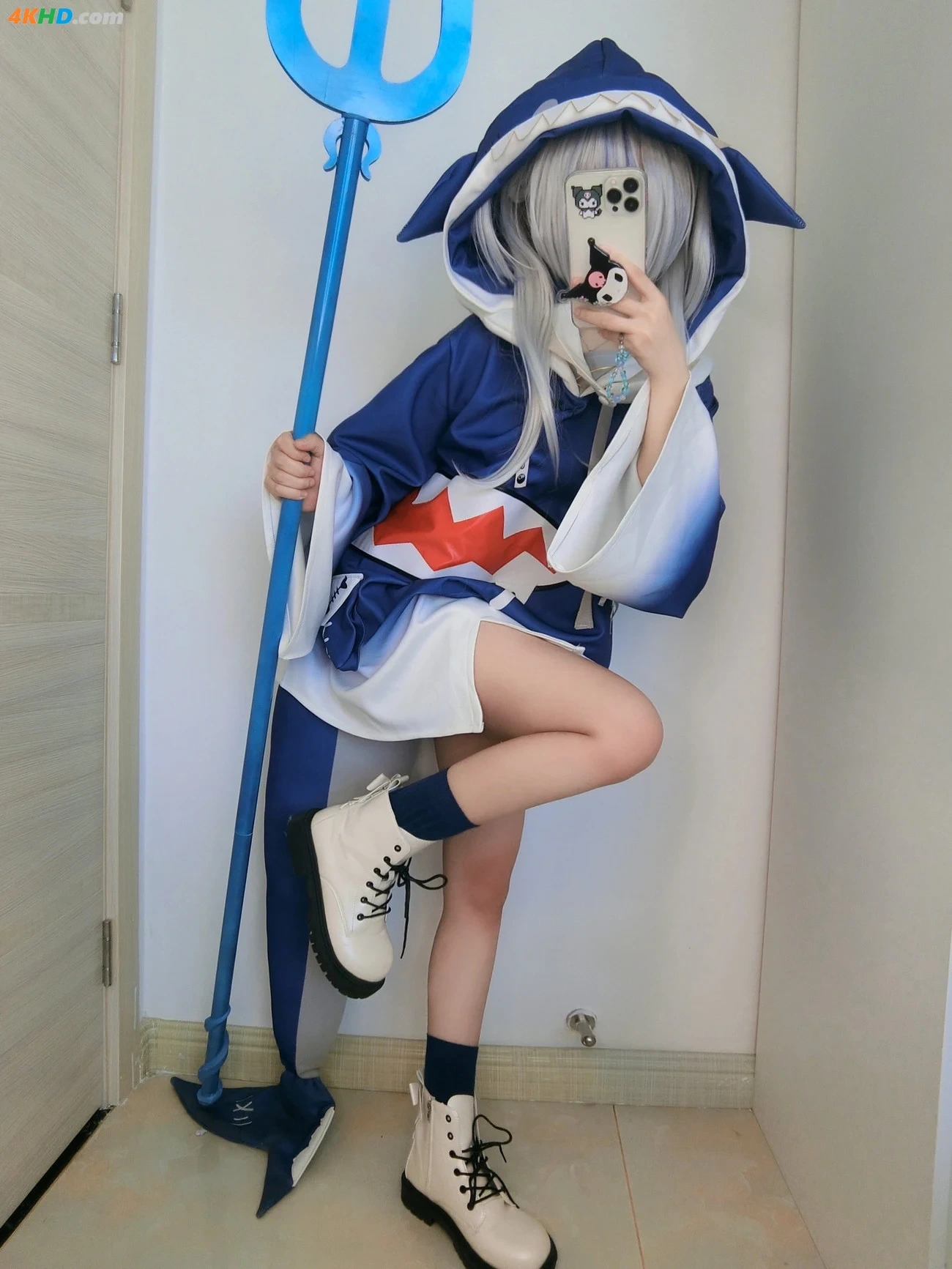 (IMAGESET) [YaoYaoQwQ] Gawr Gura cosplay(71P) — photo 70