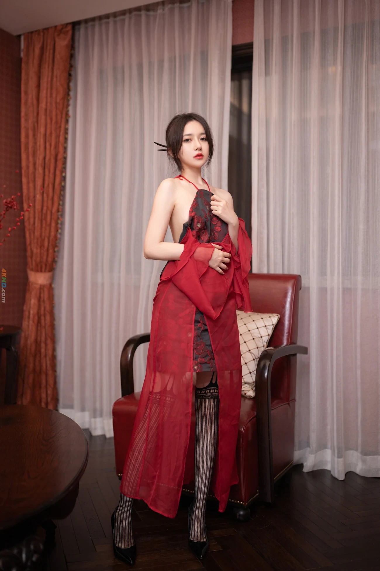 [NeiGouWuShuiYin] YuZiJiangFish - XiuRenWangMoTe LuoYeYouQing — photo 74