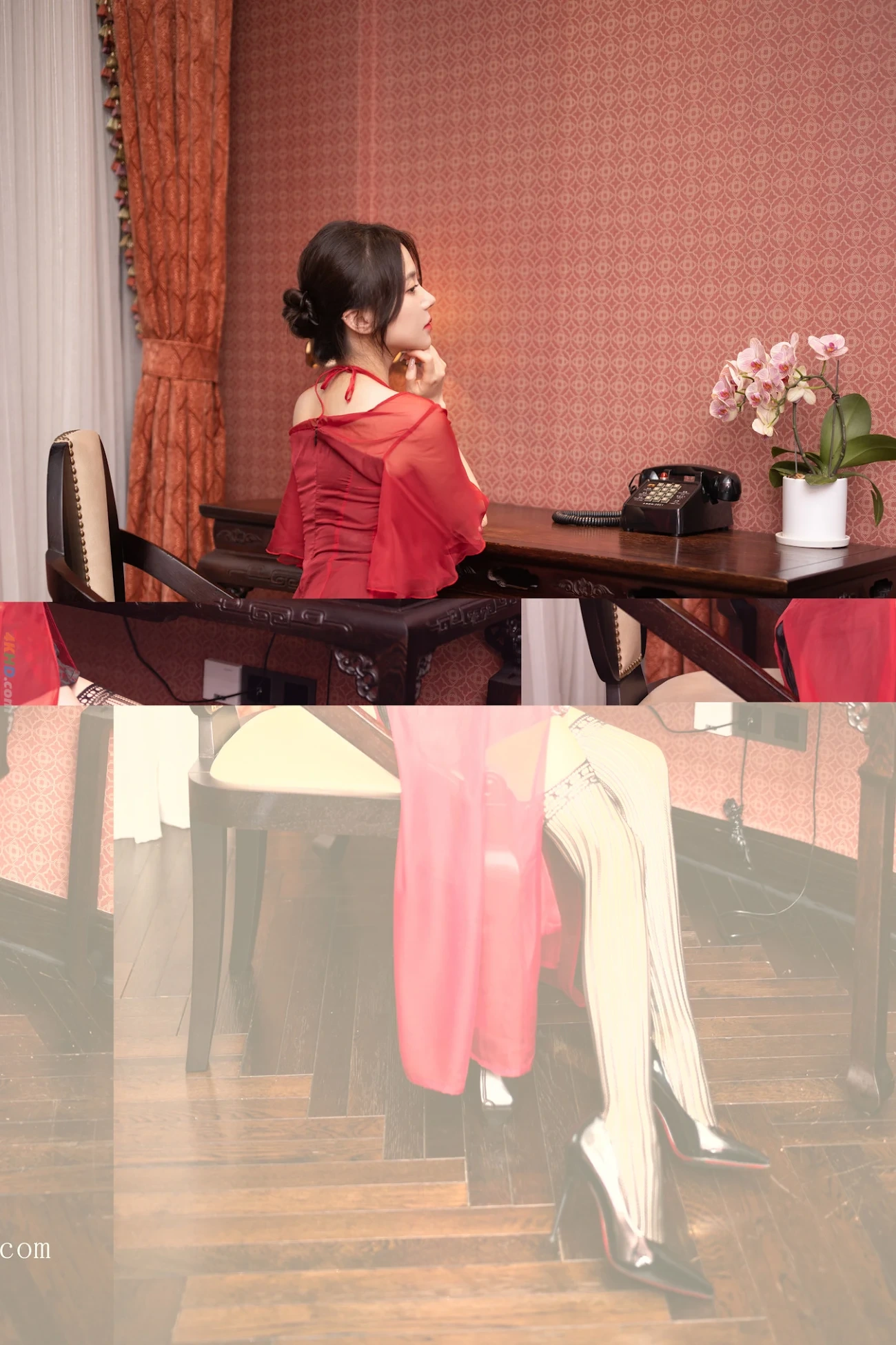 [NeiGouWuShuiYin] YuZiJiangFish - XiuRenWangMoTe LuoYeYouQing — photo 120