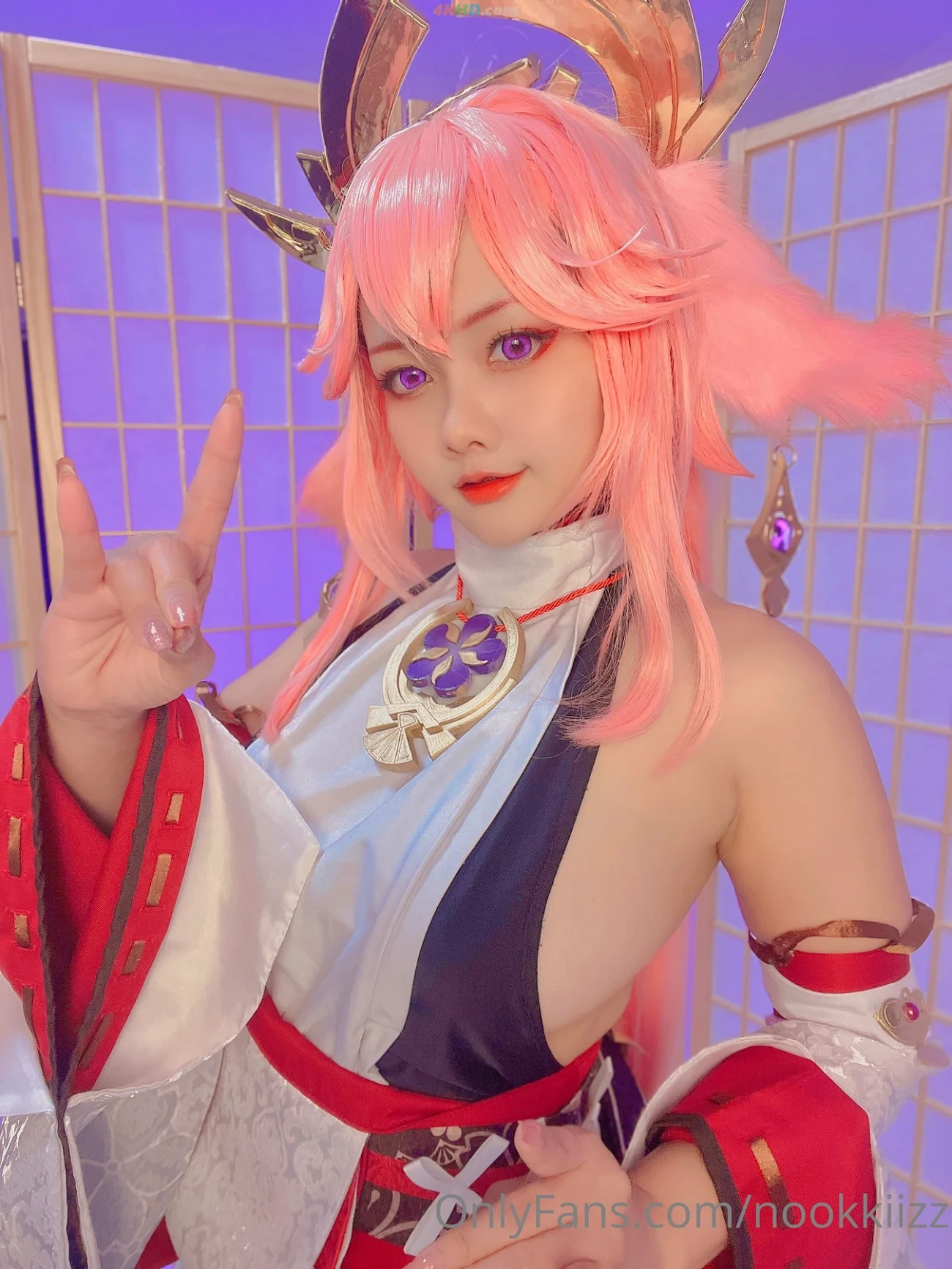 nookkizzcos - Yae Miko Bride+PJ's - Genshin — photo 1