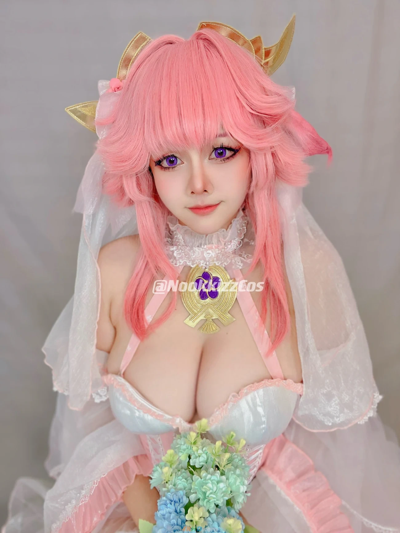 nookkizzcos - Yae Miko Bride+PJ's - Genshin — photo 8