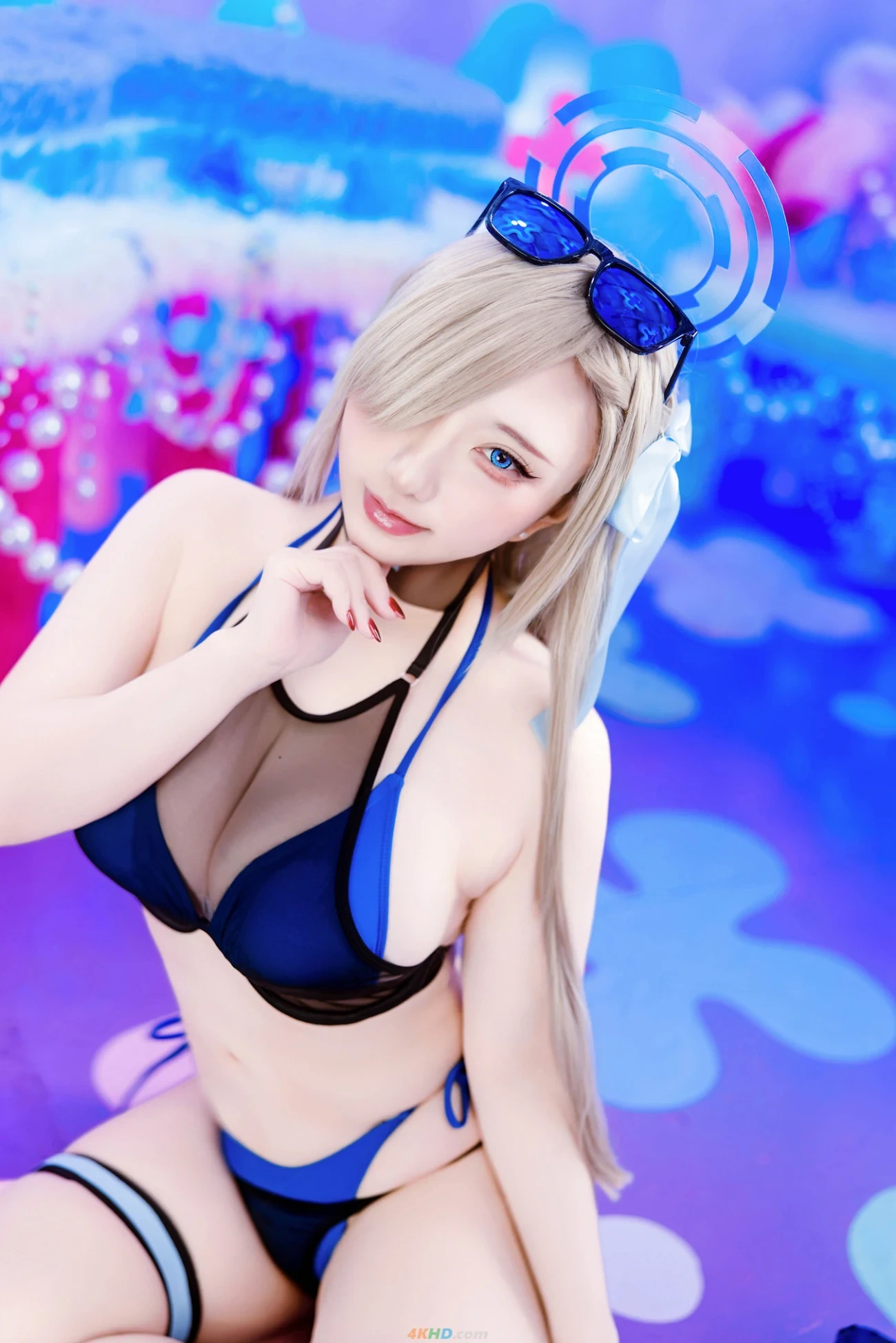 [Shooting Star's (Saku)] - A Secret Date by the Pool — photo 4