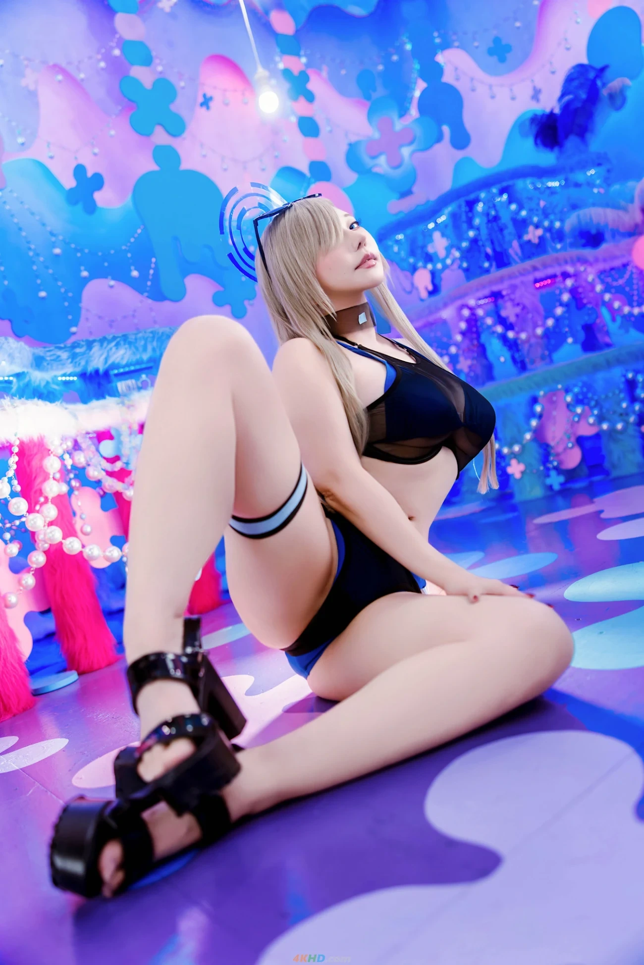 [Shooting Star's (Saku)] - A Secret Date by the Pool — photo 11