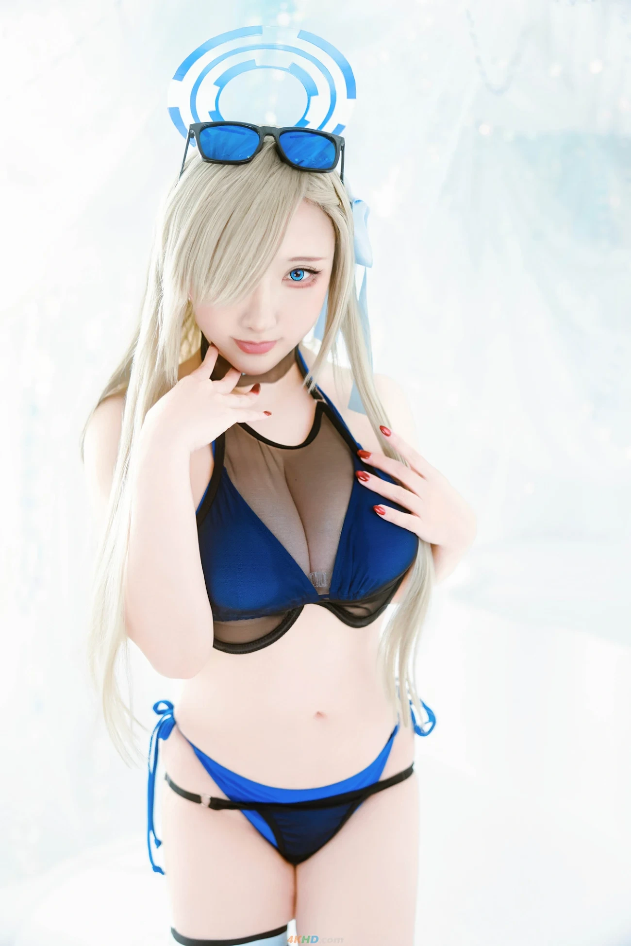 [Shooting Star's (Saku)] - A Secret Date by the Pool — photo 35