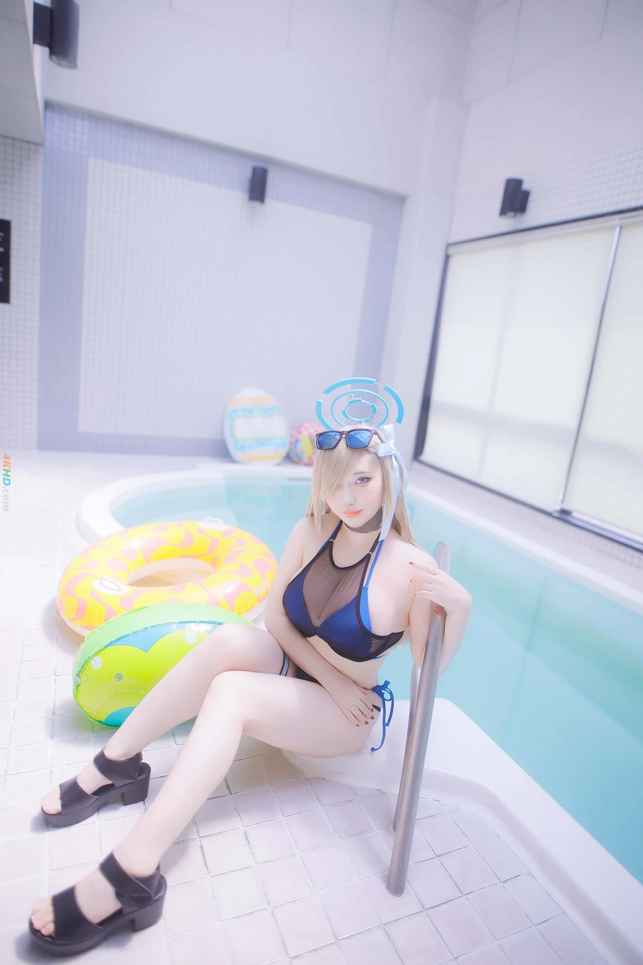 [Shooting Star's (Saku)] - A Secret Date by the Pool — photo 135