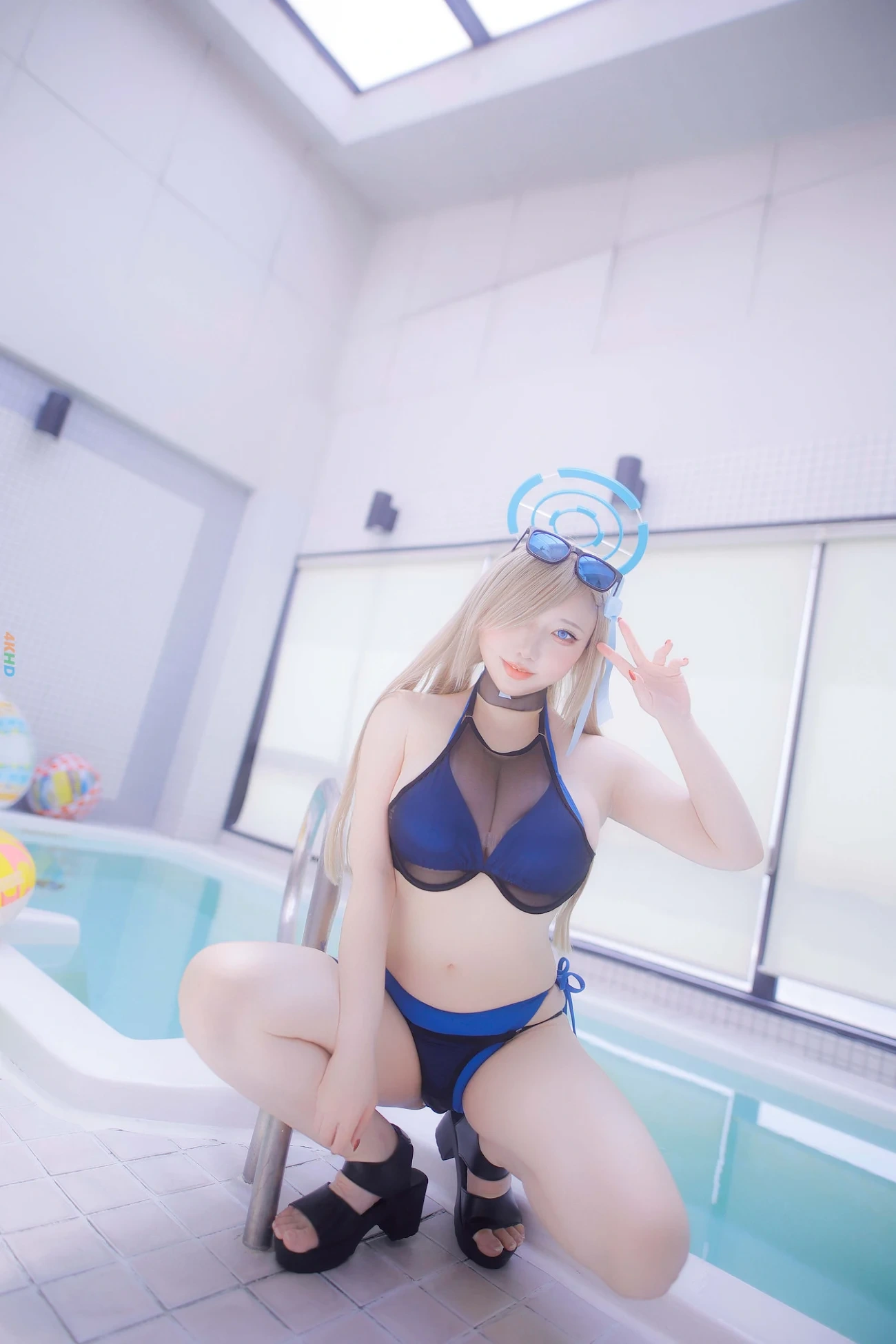 [Shooting Star's (Saku)] - A Secret Date by the Pool — photo 145