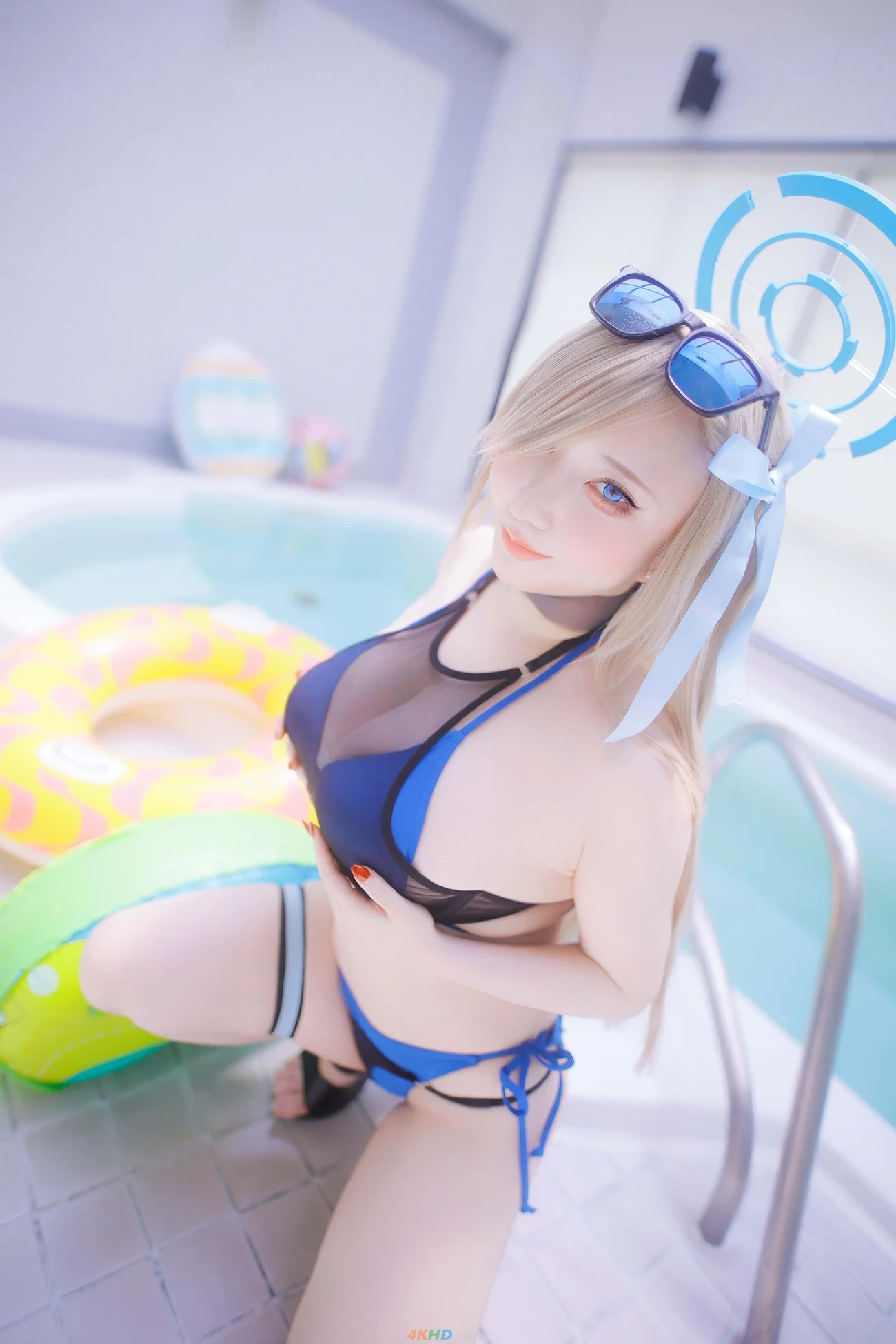 [Shooting Star's (Saku)] - A Secret Date by the Pool — photo 155
