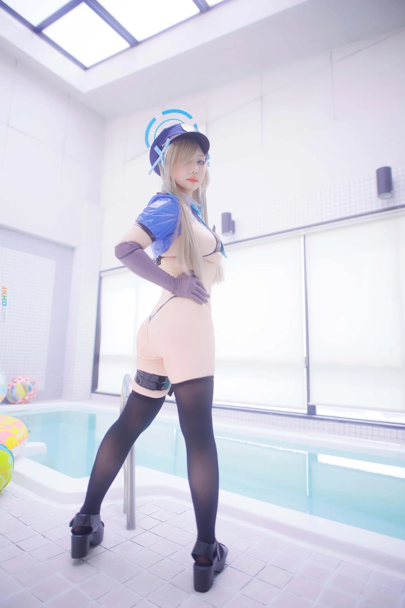 [Shooting Star's (Saku)] - A Secret Date by the Pool — photo 175