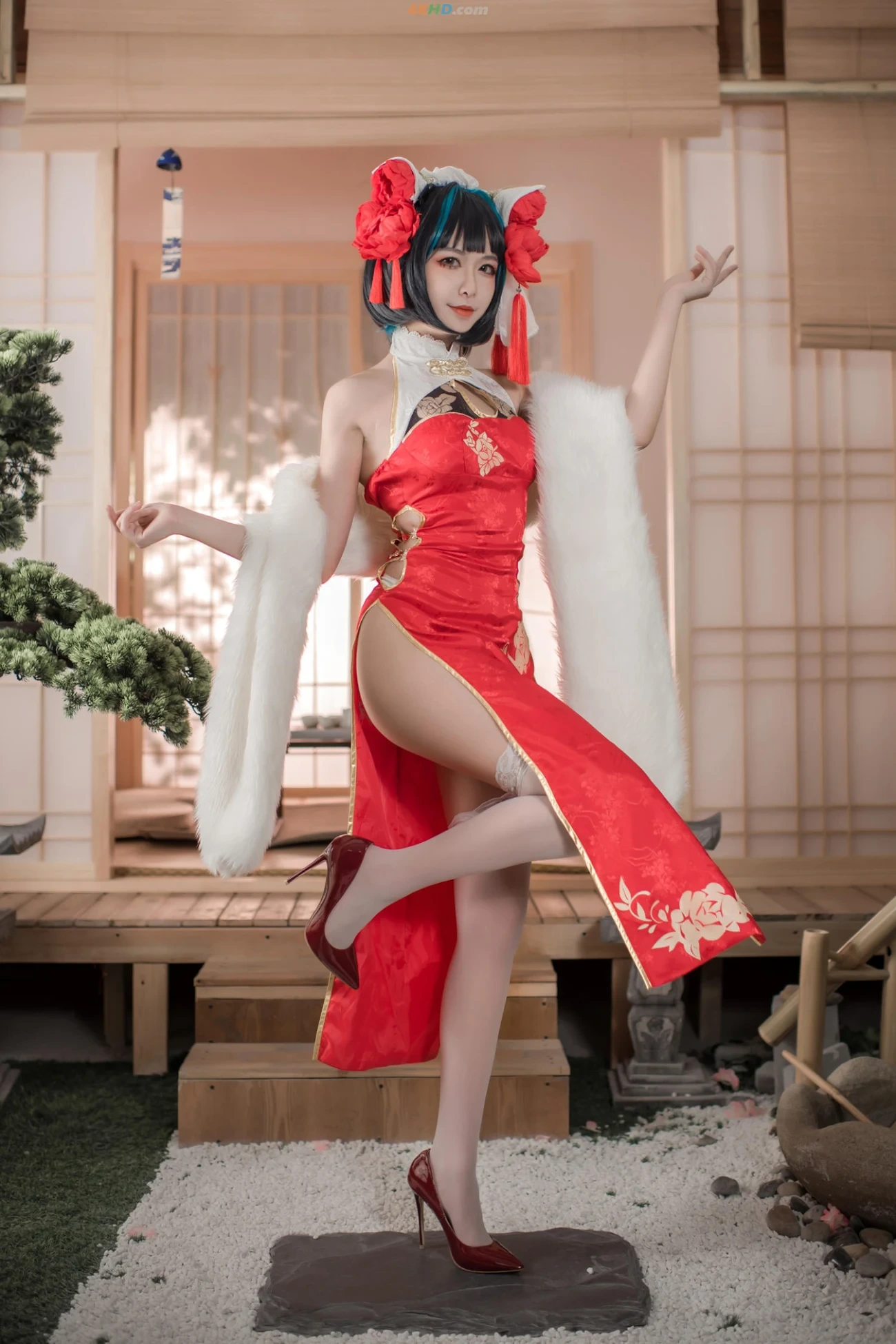 YuanShaXiMiaoMiaoMiao ChaiJunHongSeQiPao — photo 1