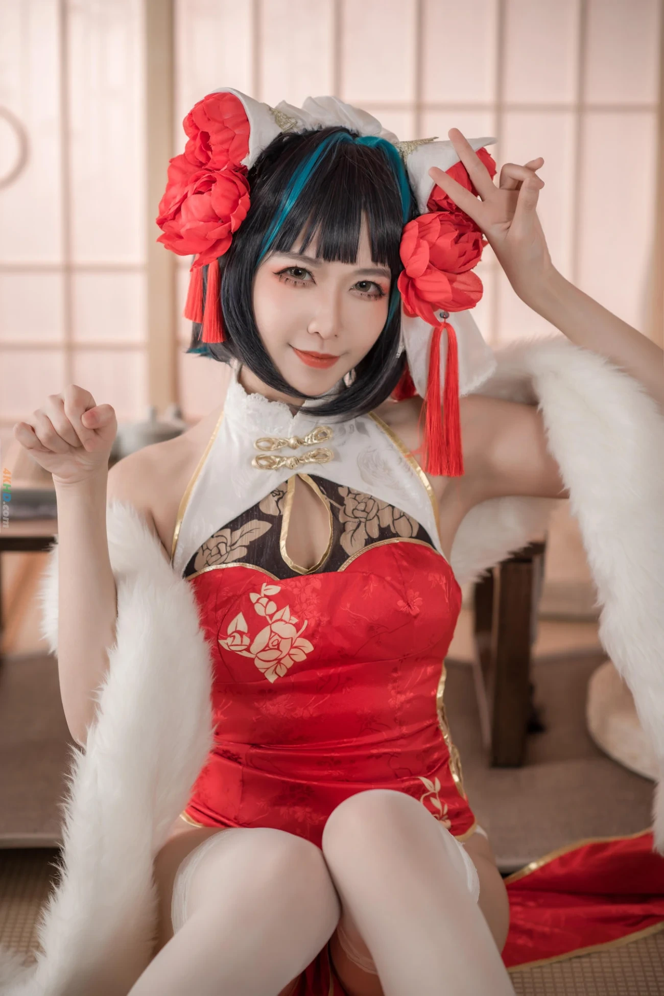 YuanShaXiMiaoMiaoMiao ChaiJunHongSeQiPao — photo 4