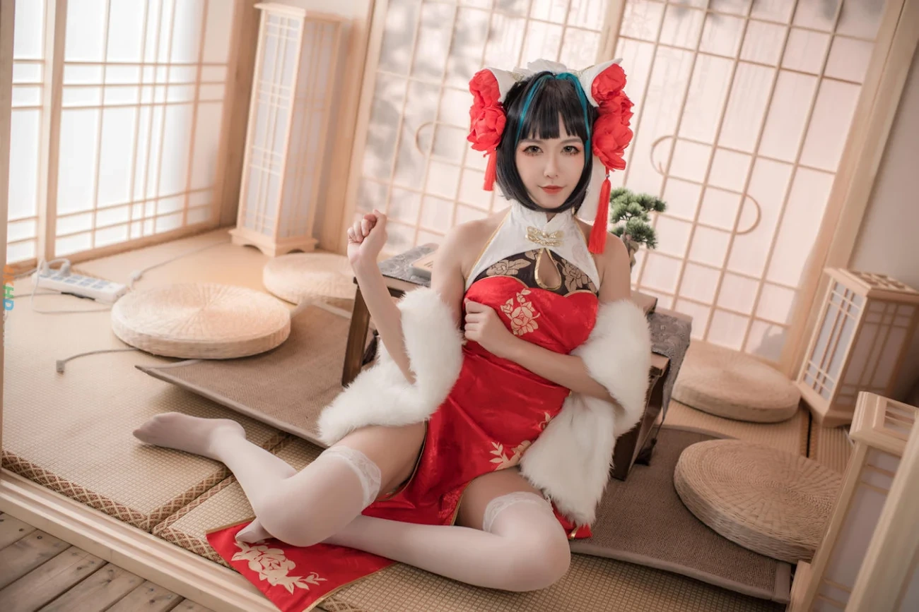 YuanShaXiMiaoMiaoMiao ChaiJunHongSeQiPao — photo 18
