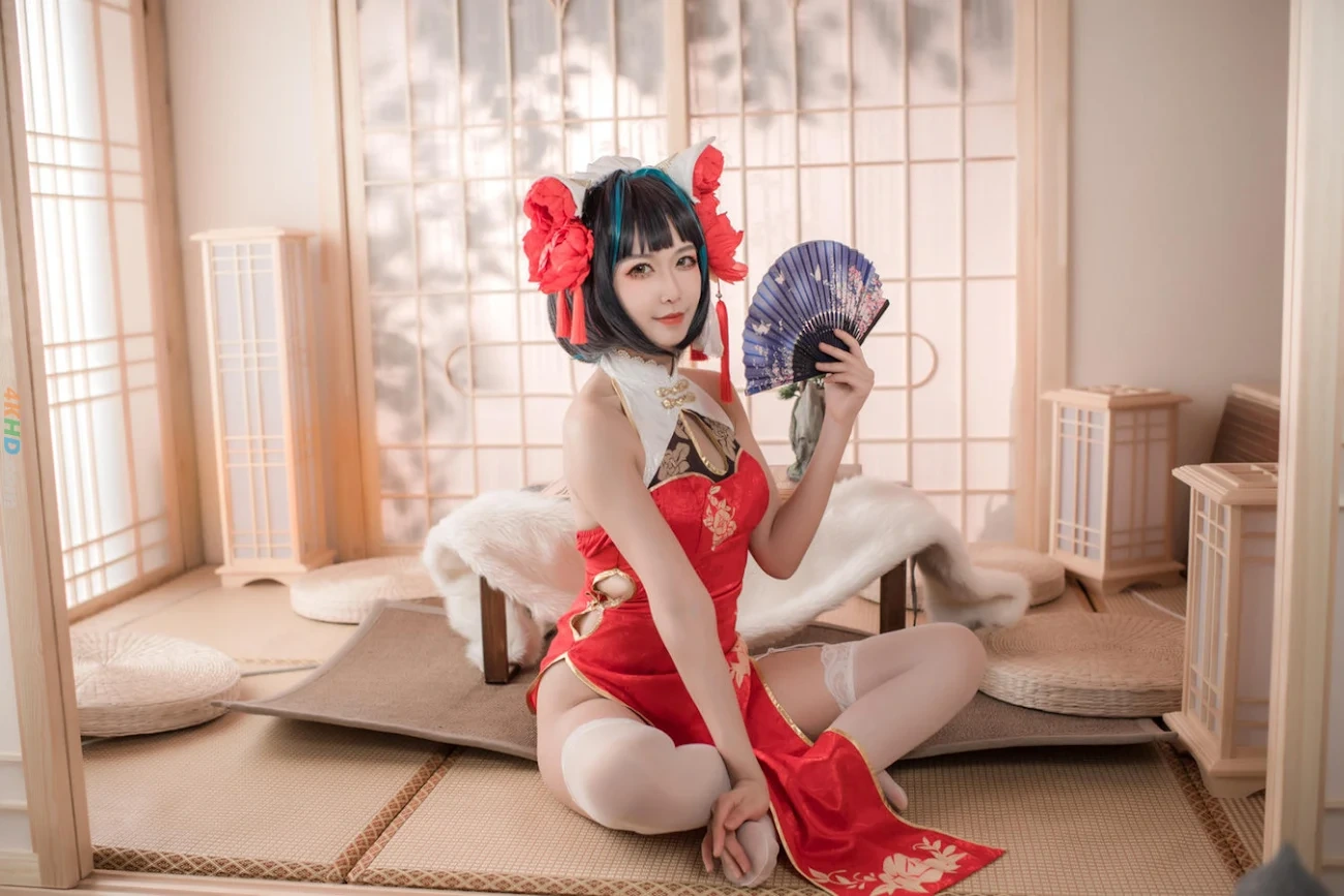 YuanShaXiMiaoMiaoMiao ChaiJunHongSeQiPao — photo 19