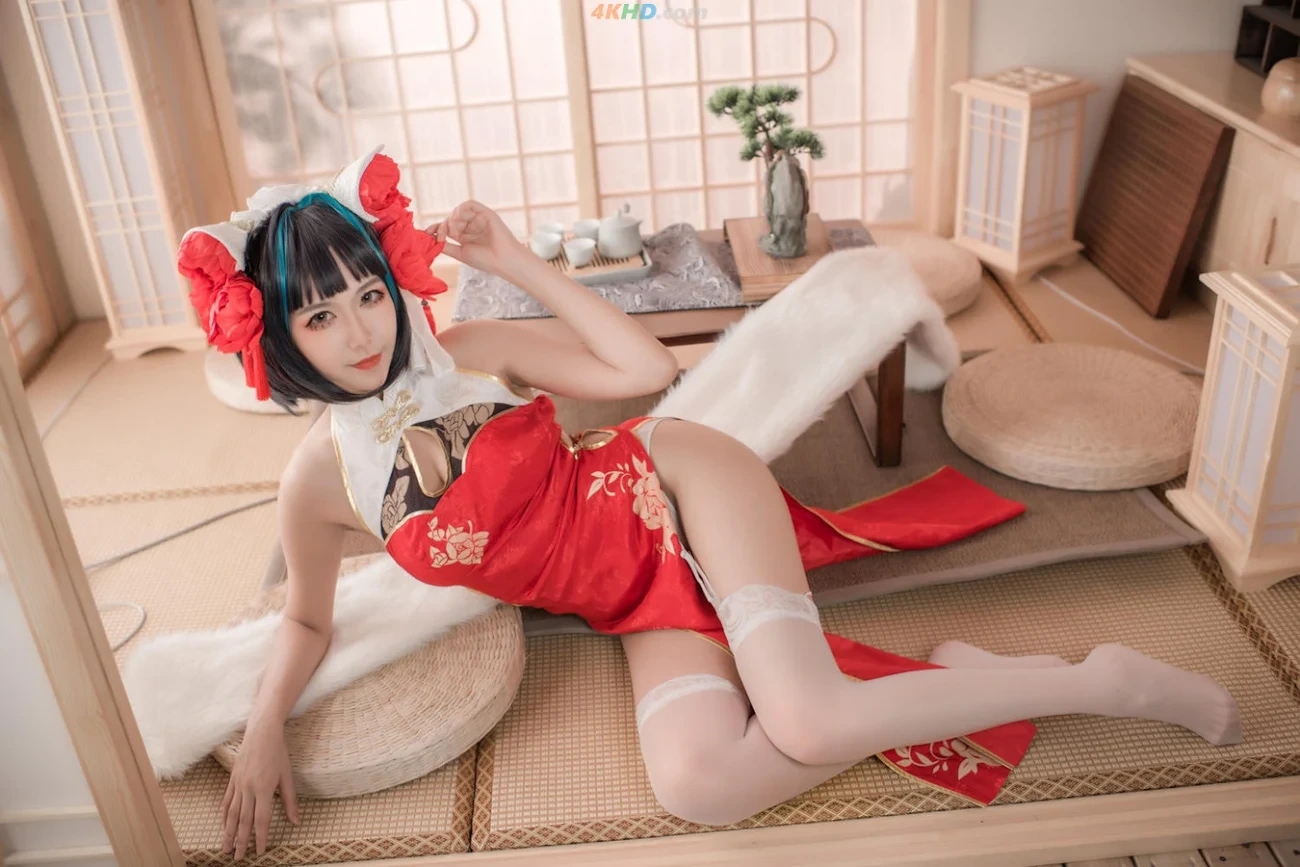 YuanShaXiMiaoMiaoMiao ChaiJunHongSeQiPao — photo 30