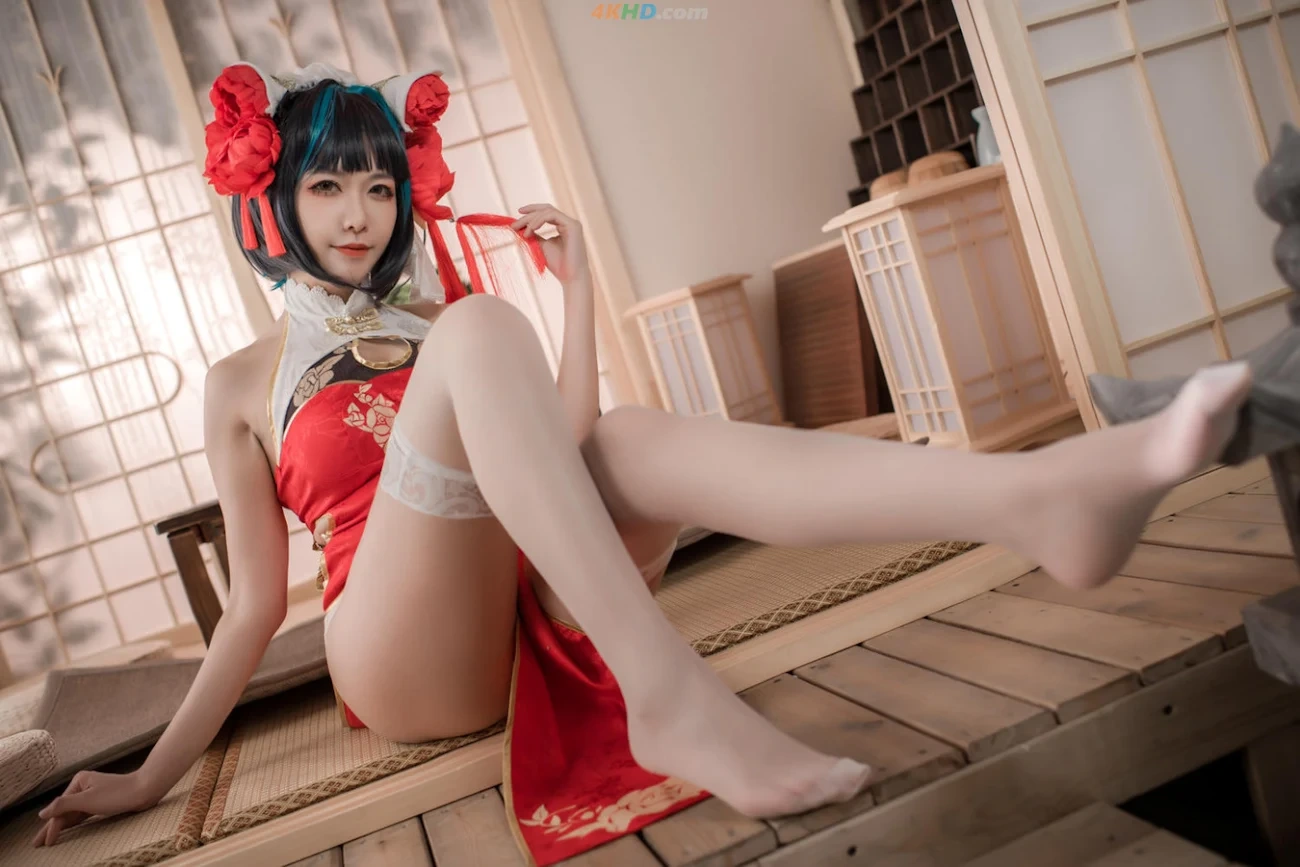YuanShaXiMiaoMiaoMiao ChaiJunHongSeQiPao — photo 45