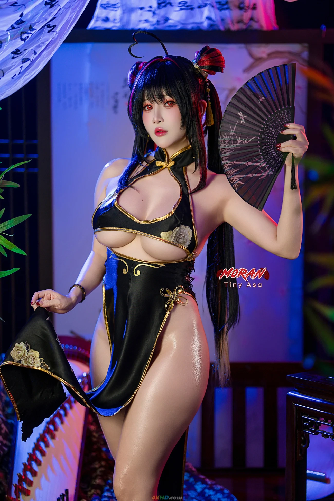 Tiny Asa asa (tiny.asababy) cosplay Moran - NIKKE — photo 4