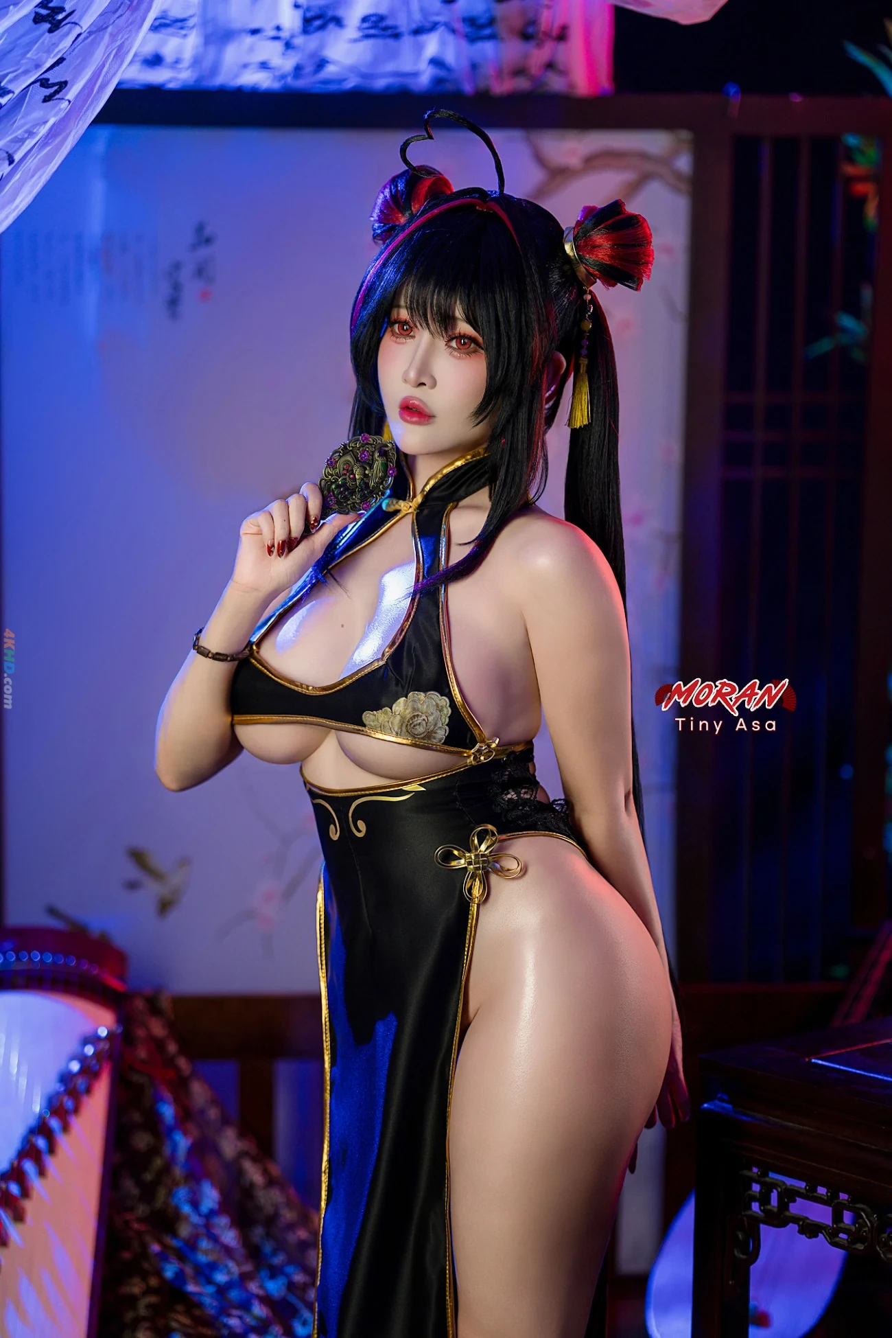 Tiny Asa asa (tiny.asababy) cosplay Moran - NIKKE — photo 5