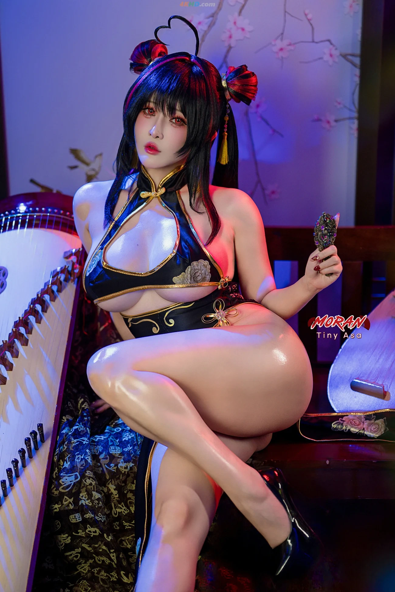 Tiny Asa asa (tiny.asababy) cosplay Moran - NIKKE — photo 12