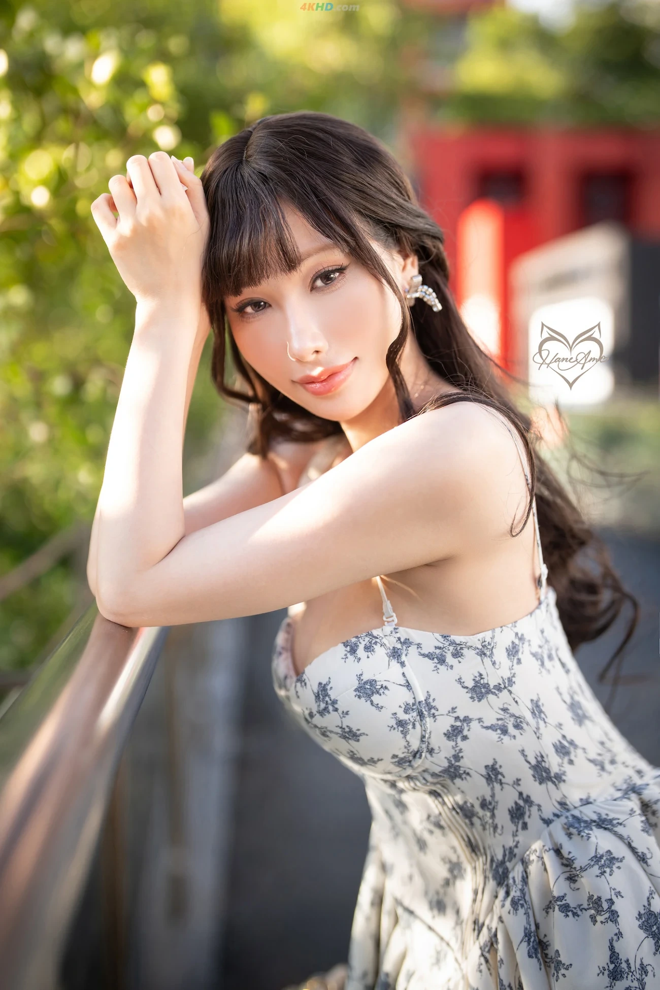 HaneAmeYuBo 2026Nian08Yue Cinema Day Dress+lingerie XiaRiSuiLan — photo 10