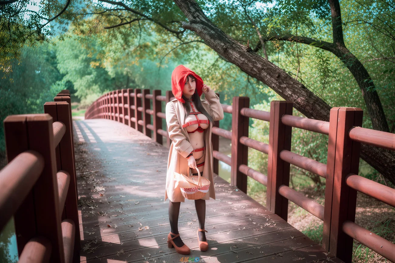 DJAWA Photo Vol.0389 DDiDDi Cheeky Red Riding Hood — photo 8