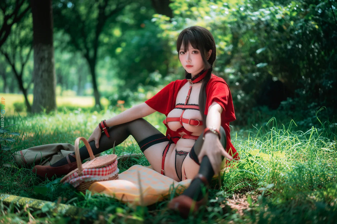 DJAWA Photo Vol.0389 DDiDDi Cheeky Red Riding Hood — photo 38