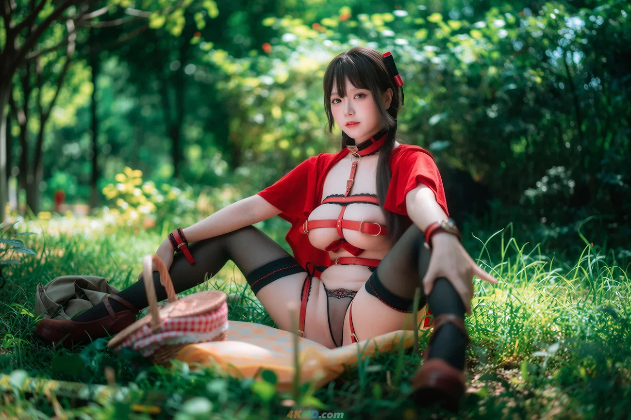 DJAWA Photo Vol.0389 DDiDDi Cheeky Red Riding Hood — photo 40