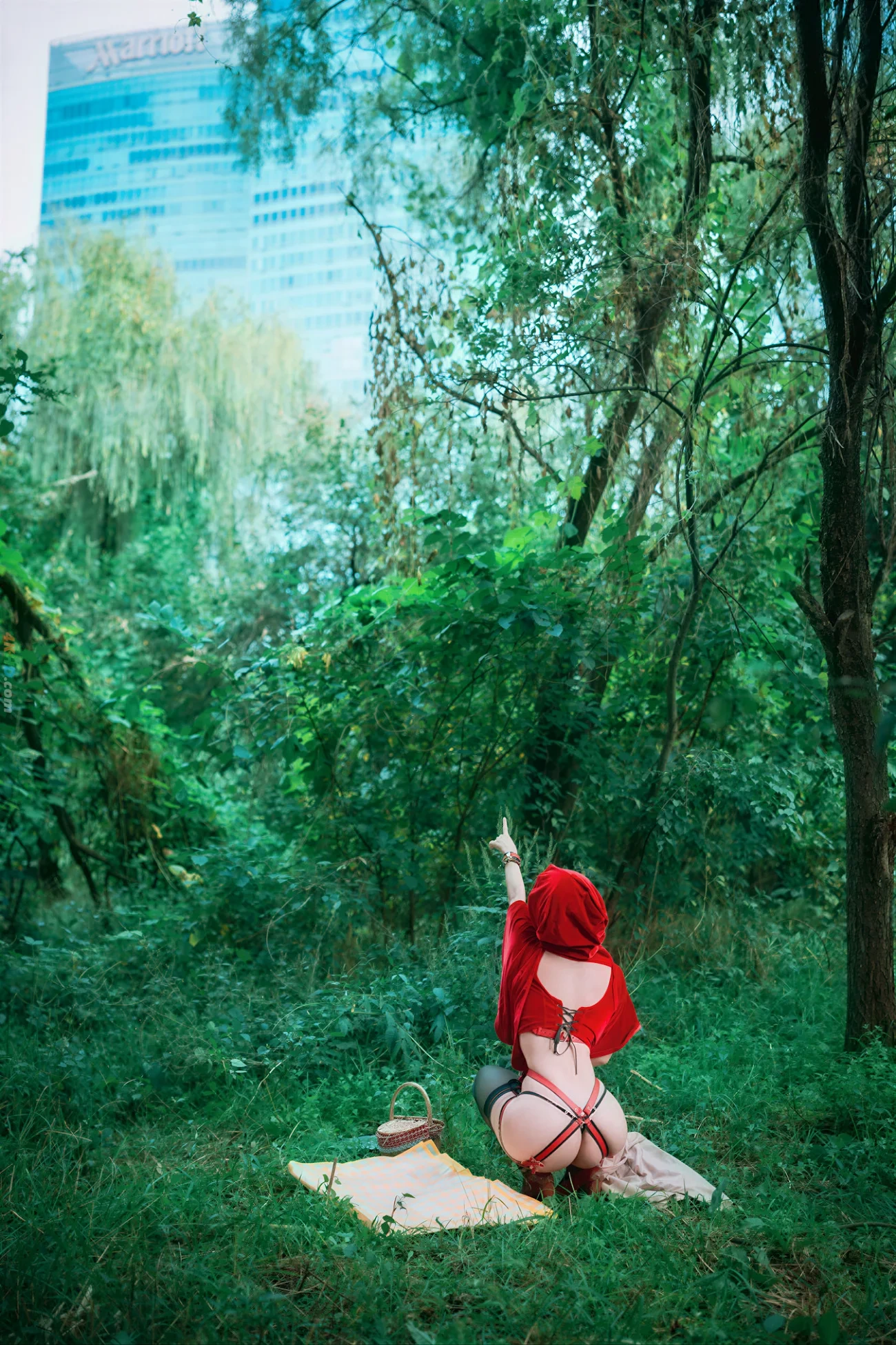 DJAWA Photo Vol.0389 DDiDDi Cheeky Red Riding Hood — photo 120