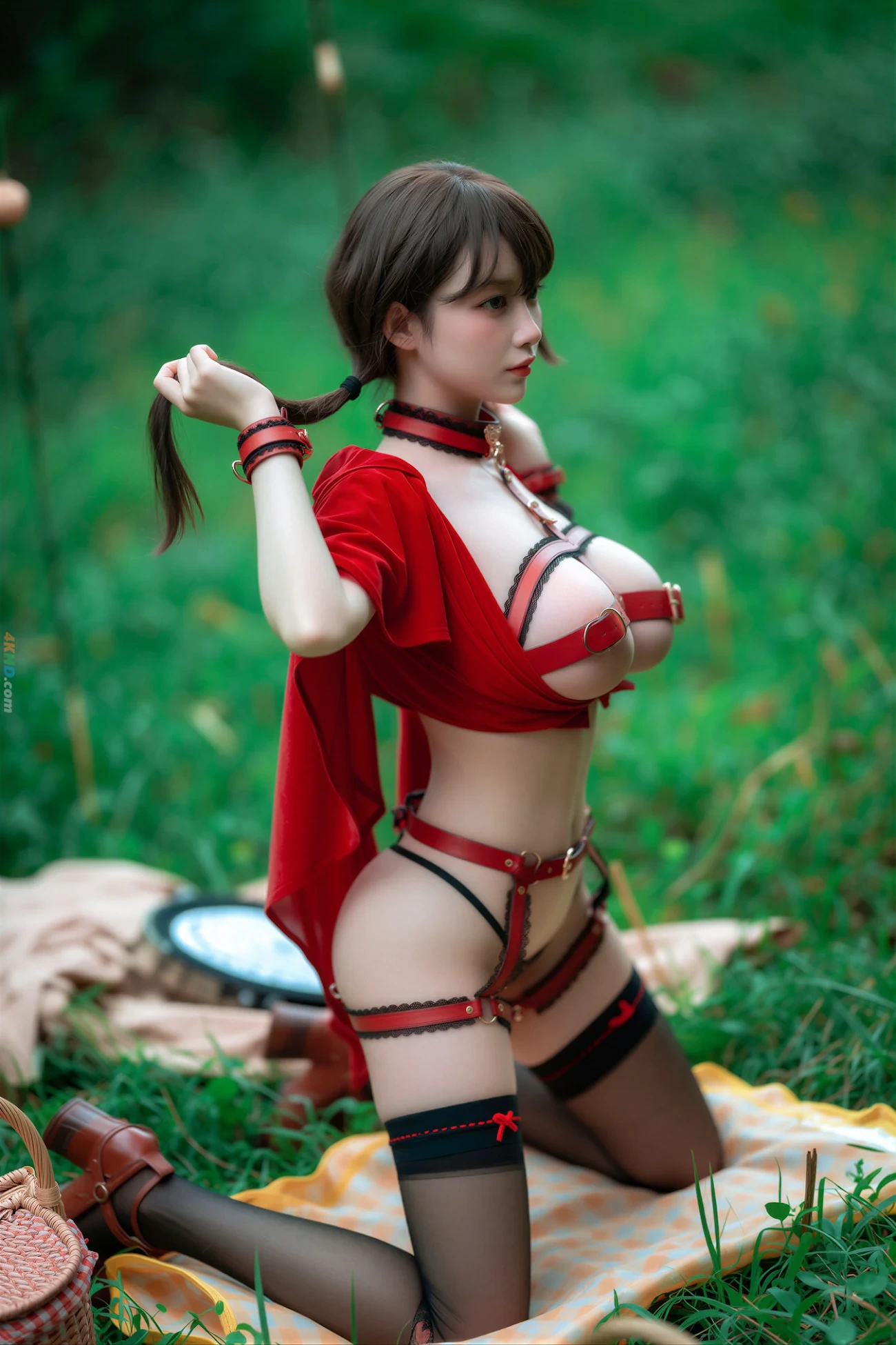 DJAWA Photo Vol.0389 DDiDDi Cheeky Red Riding Hood — photo 143
