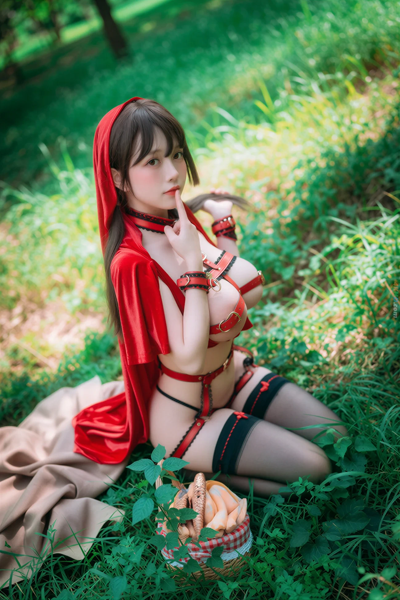DJAWA Photo Vol.0389 DDiDDi Cheeky Red Riding Hood — photo 154