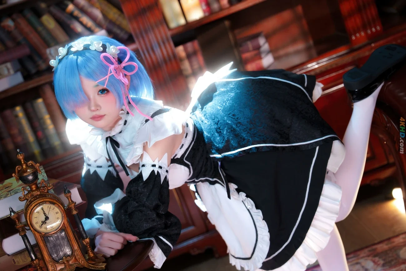 YouShuiLingYi cosplay Rem ReZero — photo 11