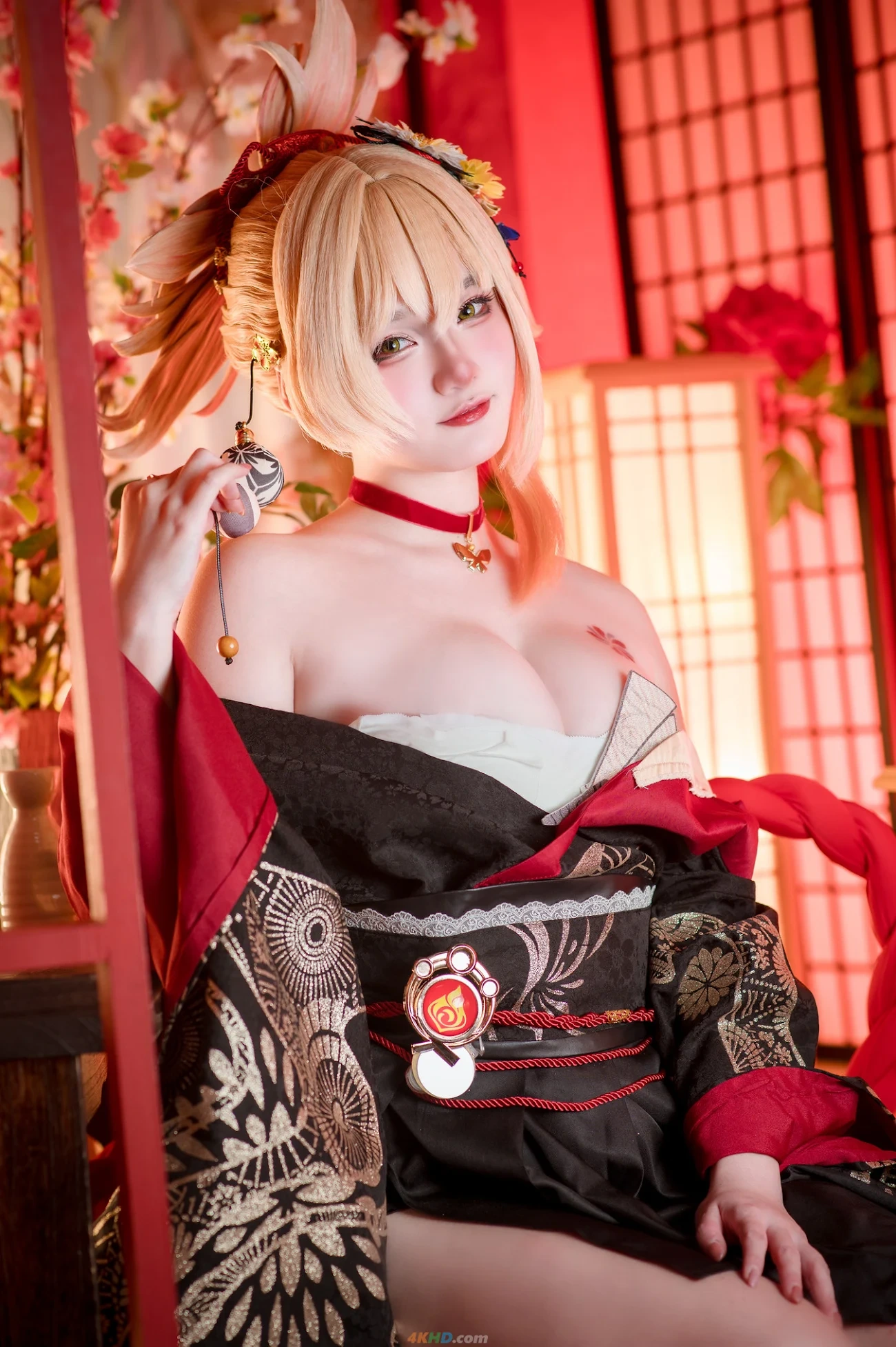 XiaoyukikoXiaoYu - Yoimiya Yukata — photo 9