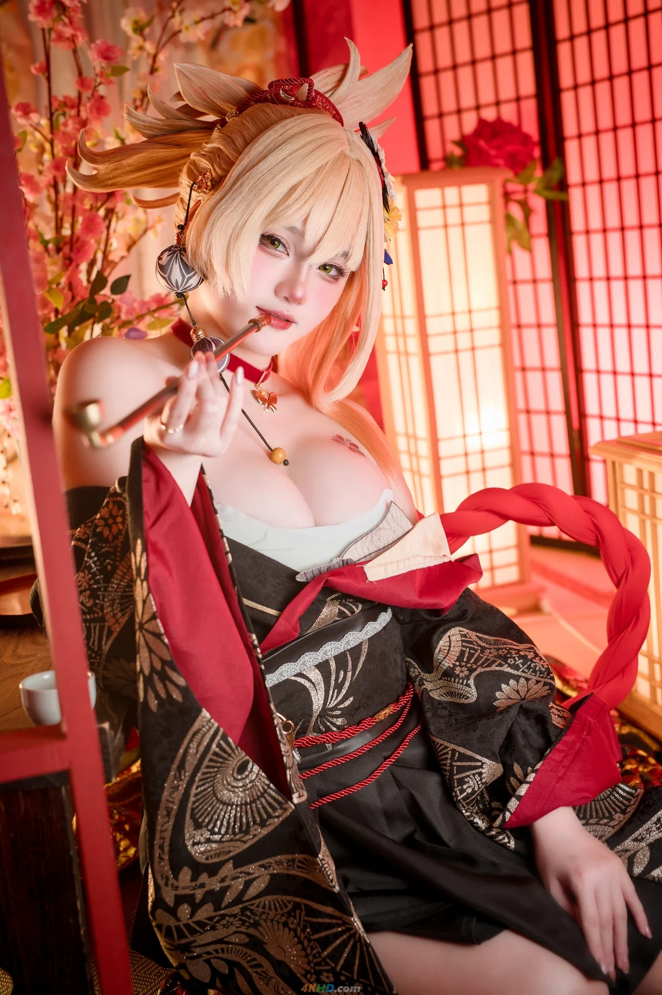 XiaoyukikoXiaoYu - Yoimiya Yukata — photo 13