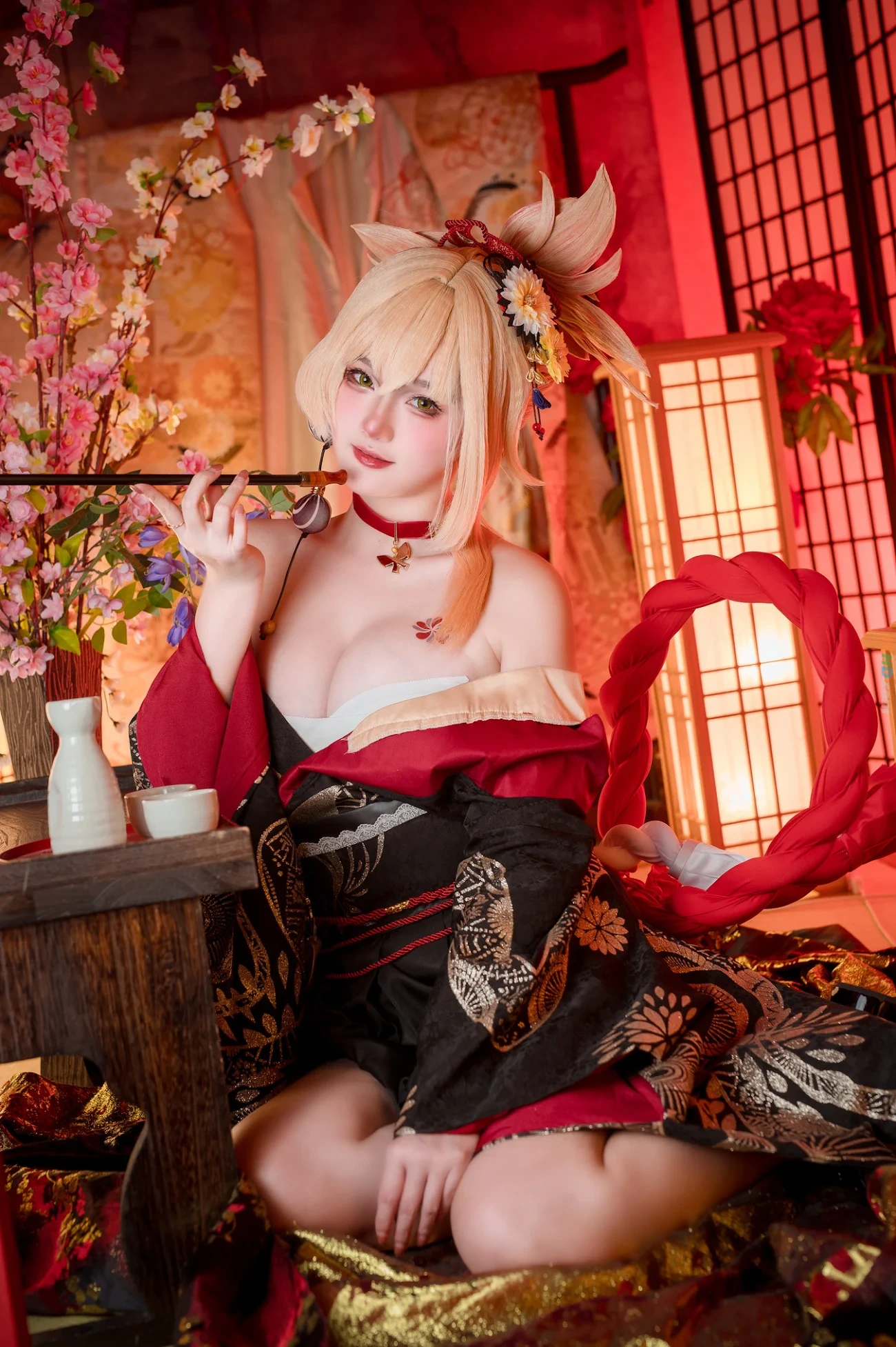XiaoyukikoXiaoYu - Yoimiya Yukata — photo 14