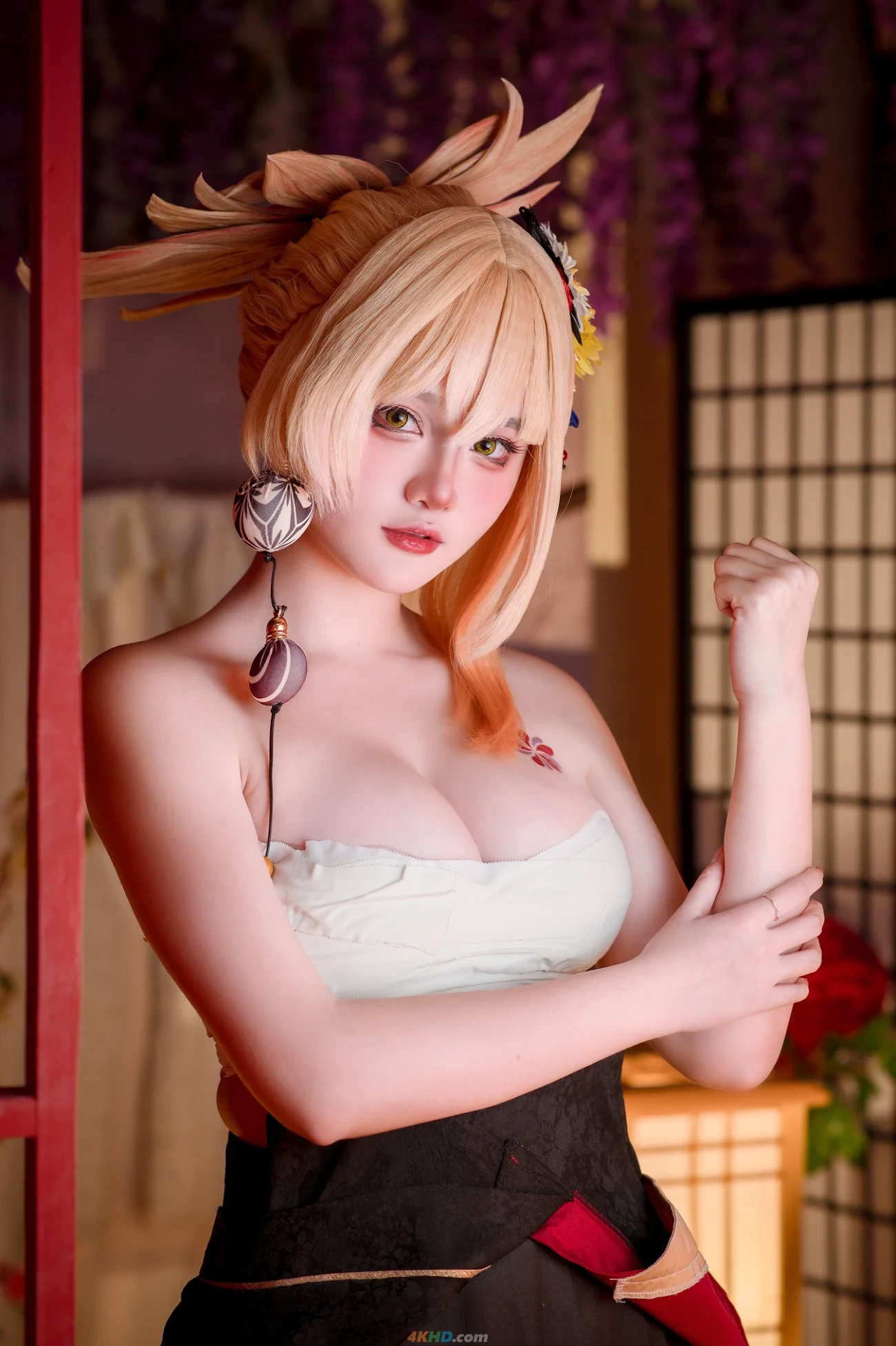 XiaoyukikoXiaoYu - Yoimiya Yukata — photo 21