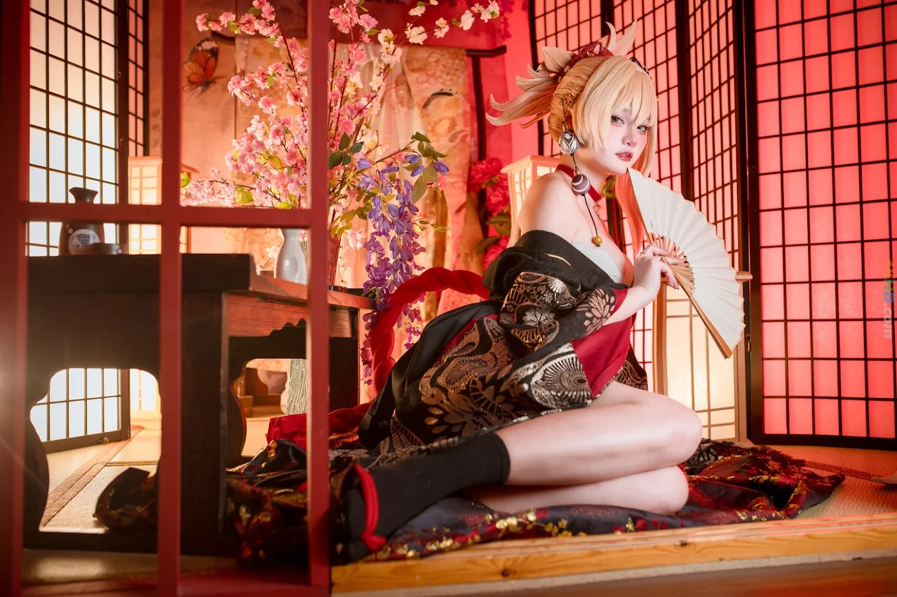 XiaoyukikoXiaoYu - Yoimiya Yukata — photo 29
