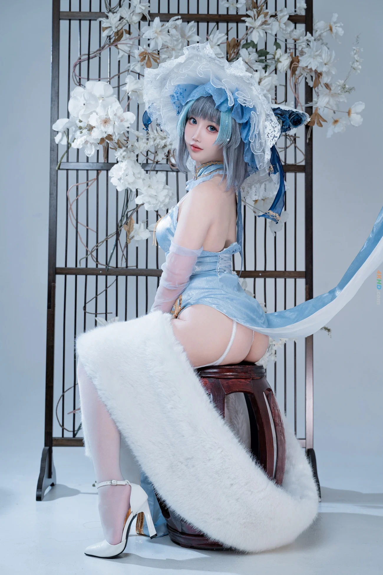 MianBingXianEr - BiLanHangXian ChaiJun MaoMaoLanQiPao — photo 34