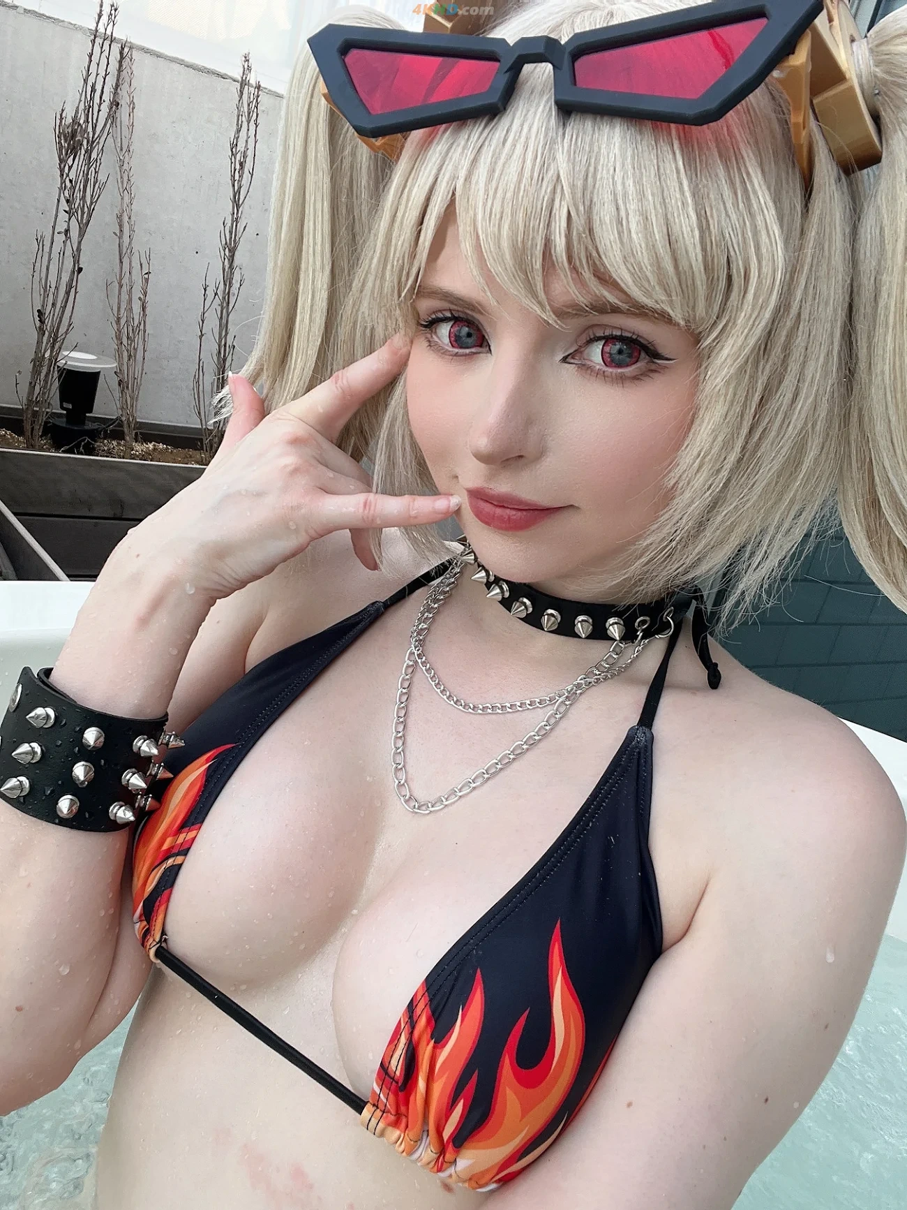 Peach milky Burnice bikini — photo 26