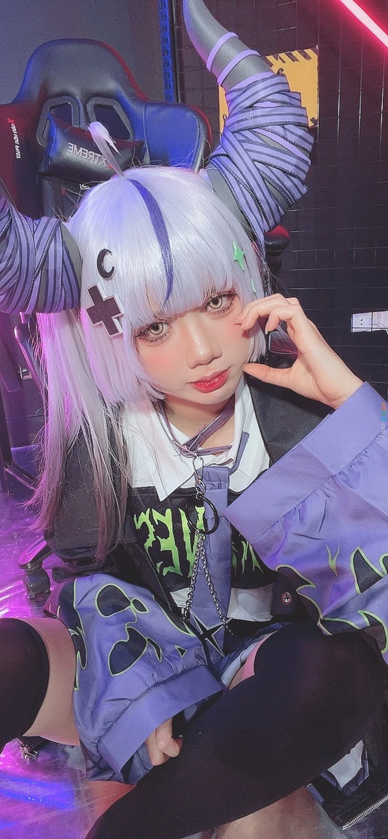 PoppaChan Laplus in new outfit — photo 72