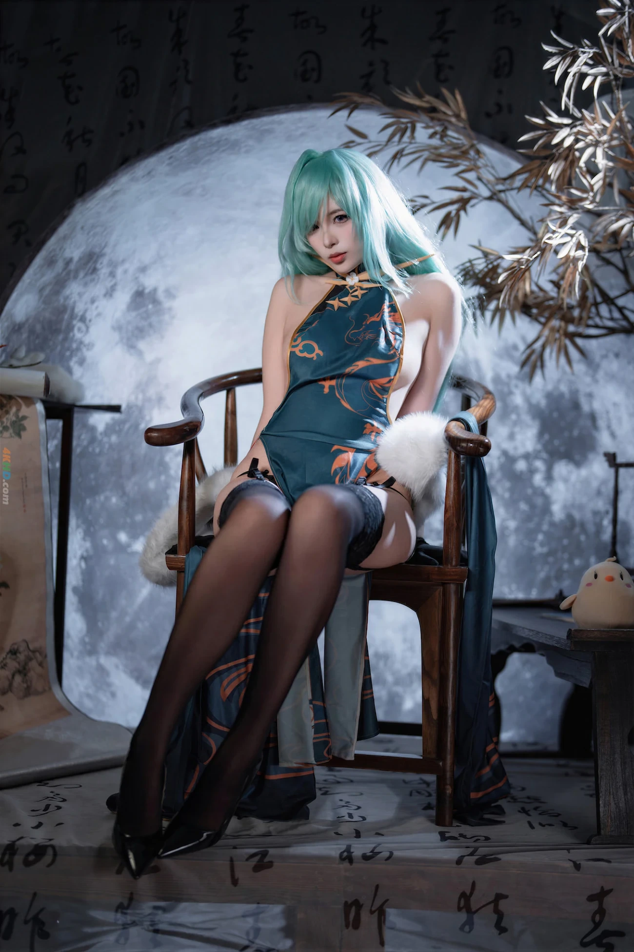 XuanXiaoXueJie - BiLanHangXian MoSiKe QiPao — photo 1